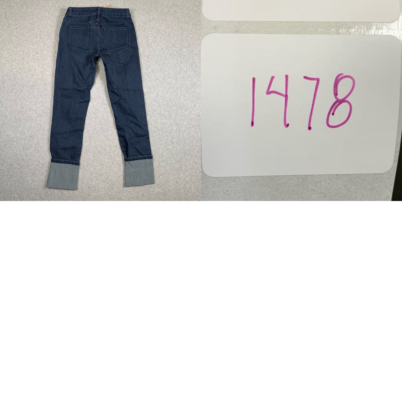 Prana VINTAGE Prana Jeans Women Skinny 00 / 24 NWT Low Rise Fitted Dark Wash Blue 24 Women Mens Girls? Size 42" / US 20 - 8 Thumbnail