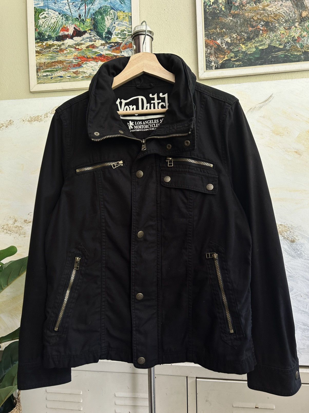 Von Dutch Von Dutch Jacket Punk Zipper Size US M / EU 48-50 / 2 - 2 Thumbnail