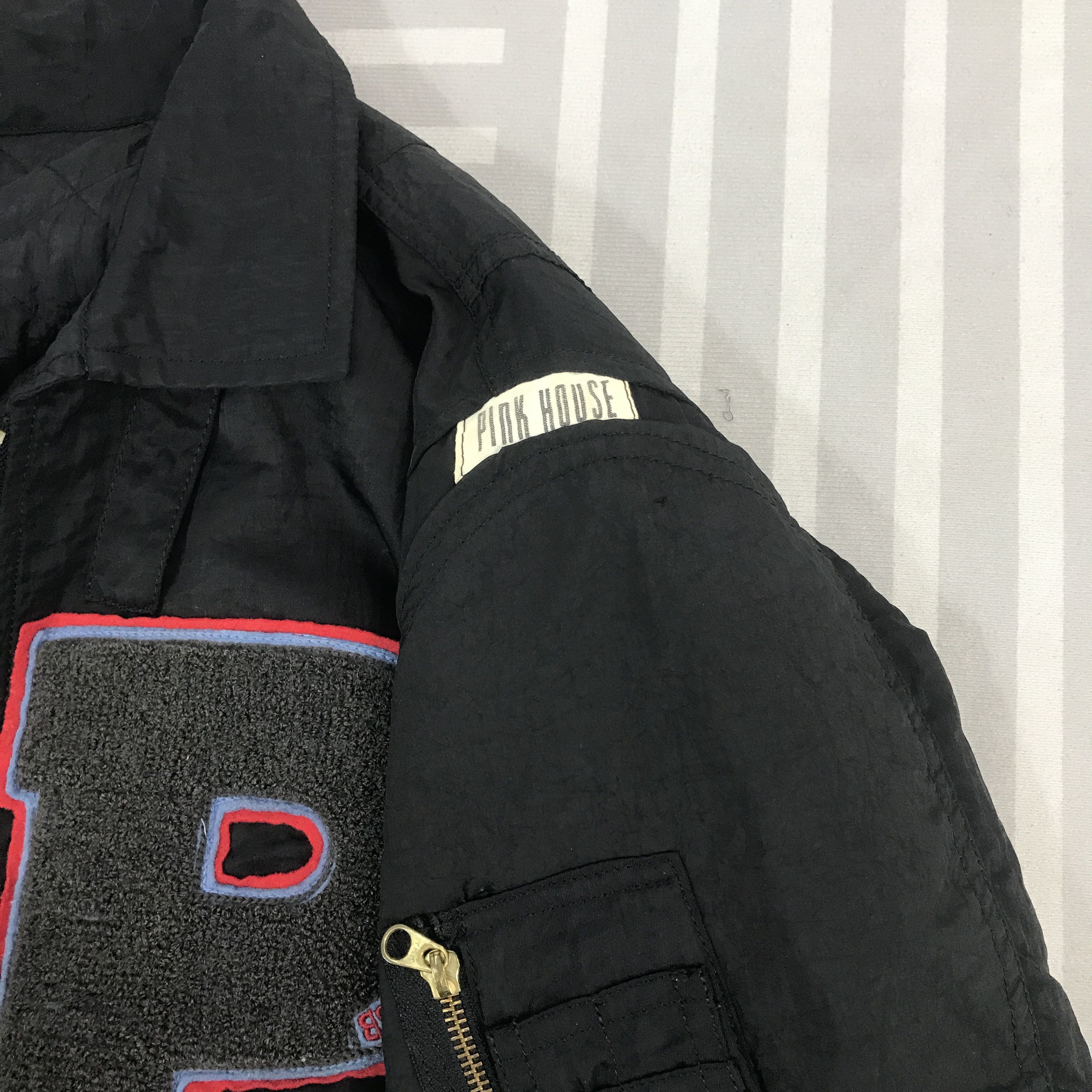 Japanese Brand × Pink House × Vintage Vintage Pink House Bomber Jacket Size US L / EU 52-54 / 3 - 7 Thumbnail