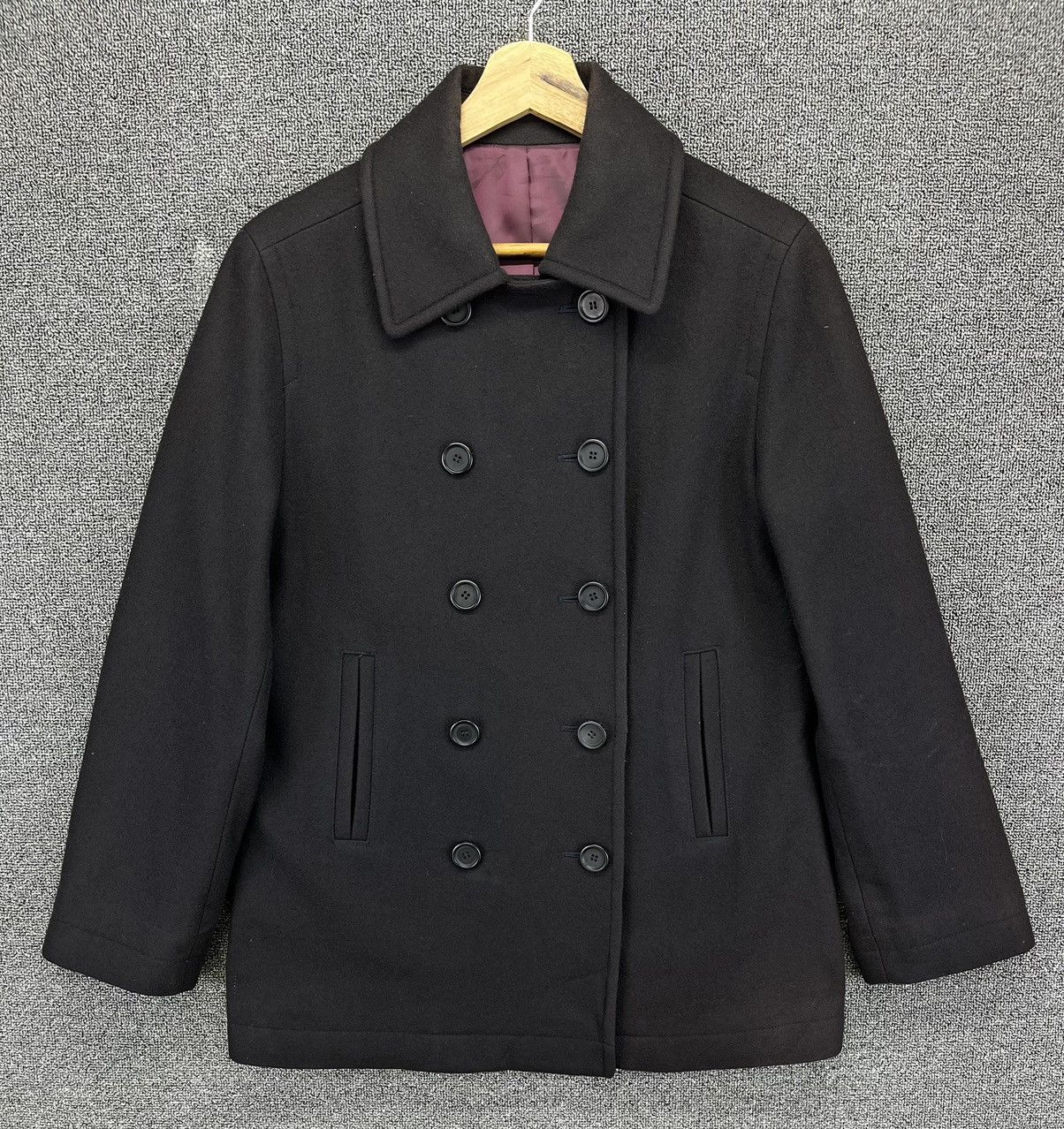 Lacoste Lacoste Double Breasted Rare Wool Jacket Size M / US 6-8 / IT 42-44 - 1 Thumbnail