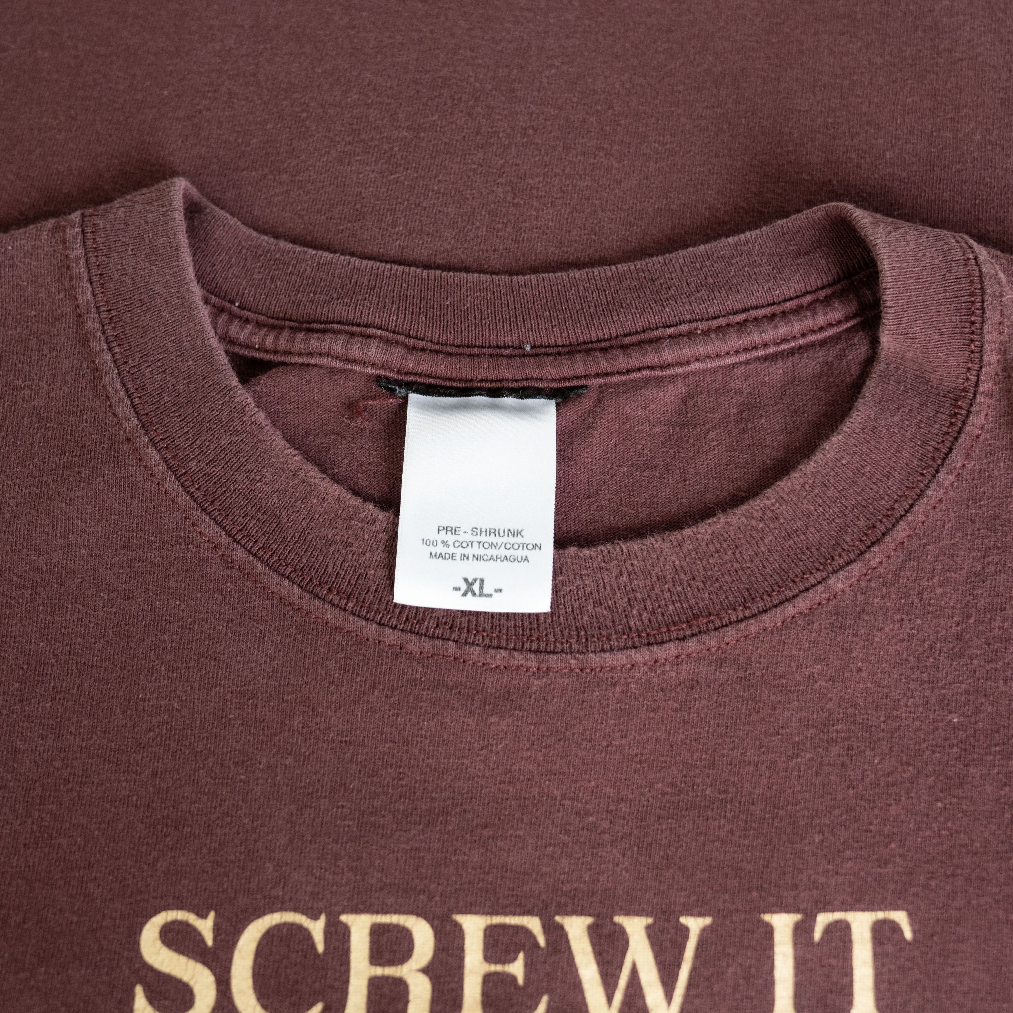 Vintage Vintage 2000's Screw It Winery Tee Shirt Size US XL / EU 56 / 4 - 3 Thumbnail
