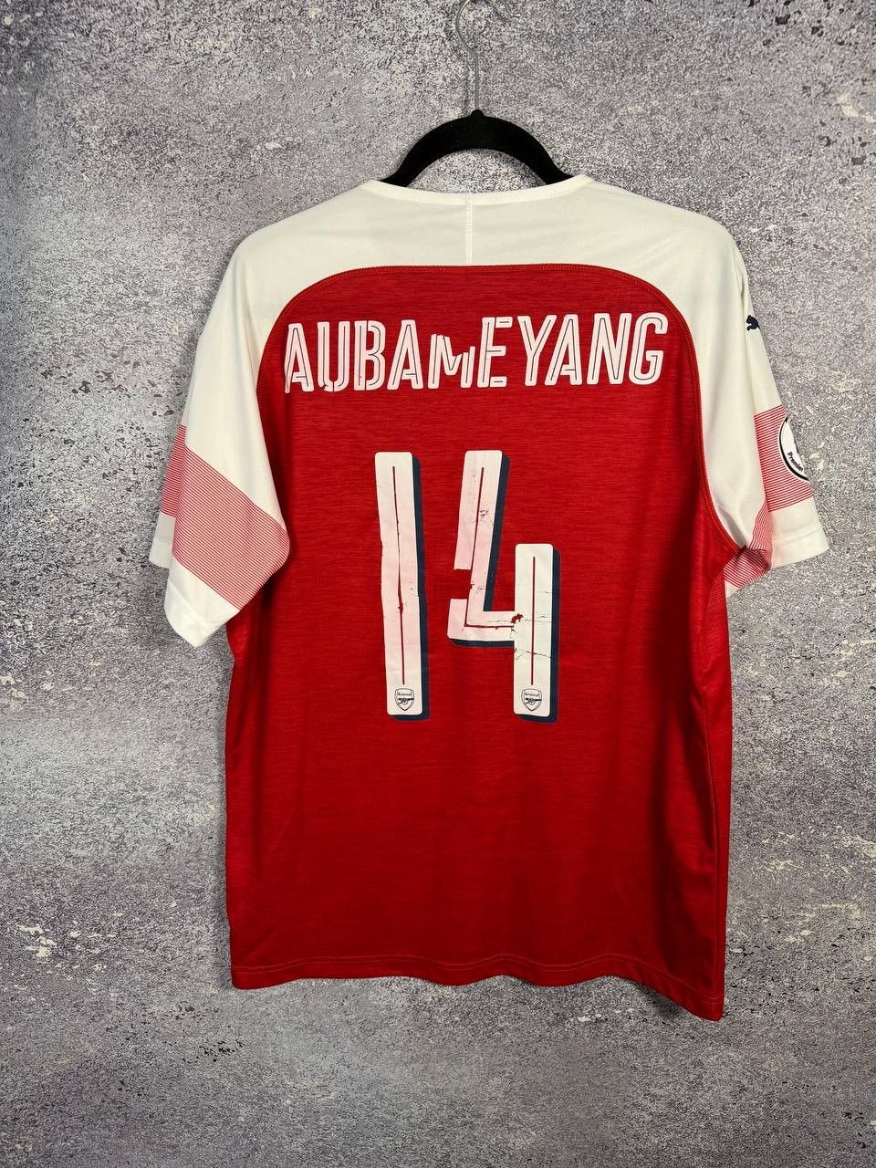 Puma × Vintage AUBAMEYANG Arsenal 2018/19 Puma Soccer Jersey Size US L / EU 52-54 / 3 - 2 Thumbnail