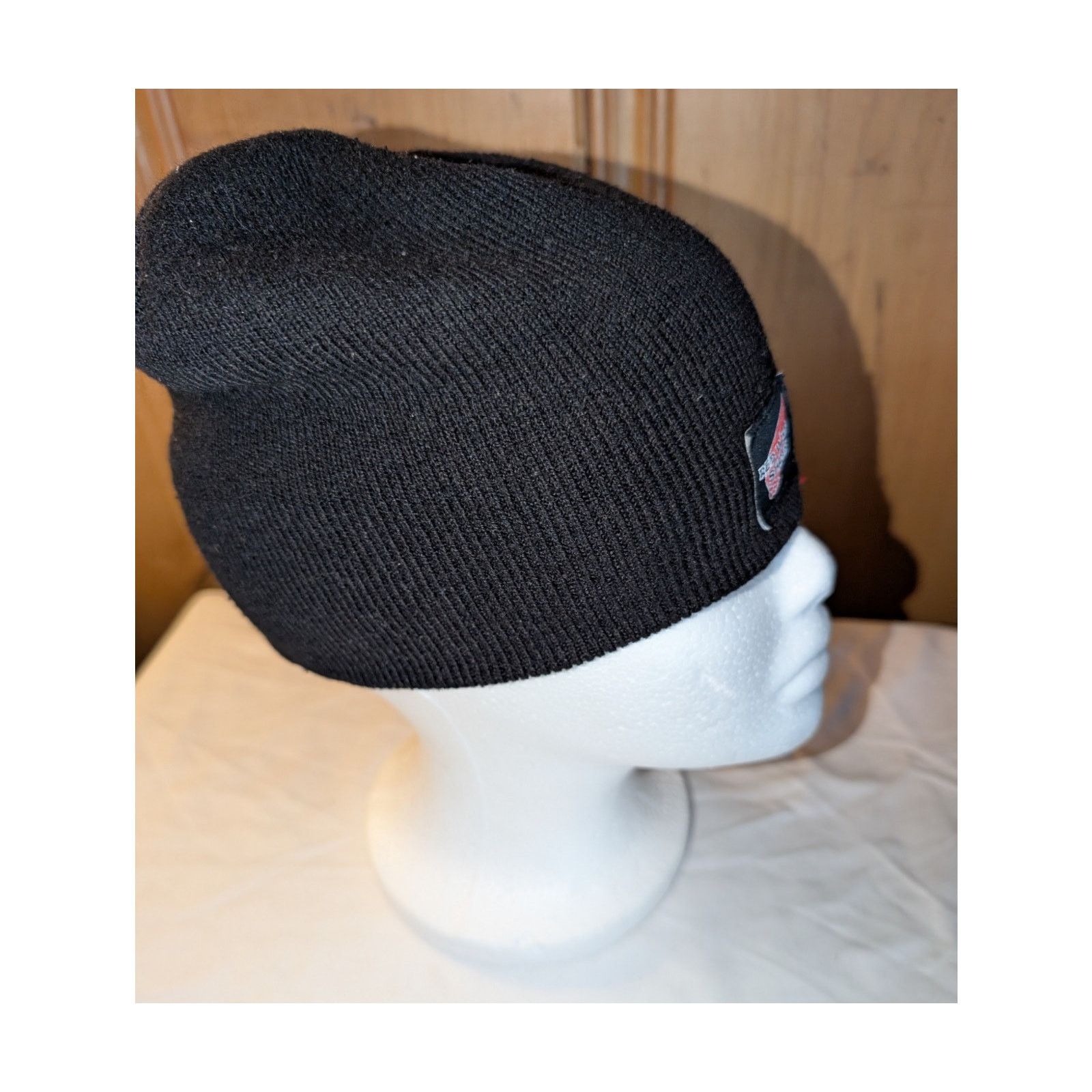 Red Wing Vintage Red Wing Shoes Skull Cap Beanie Black Made in USA Size ONE SIZE - 3 Thumbnail