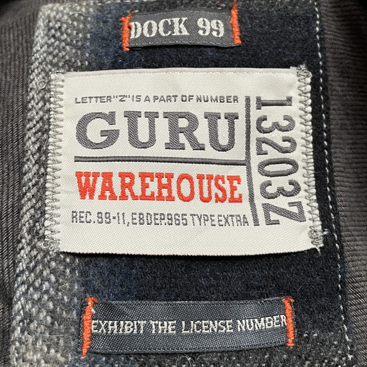 Guru × Japanese Brand × Vintage Vintage Japanese Brand Guru Warehouse Wool Jacket 2000s Size US S / EU 44-46 / 1 - 9 Thumbnail