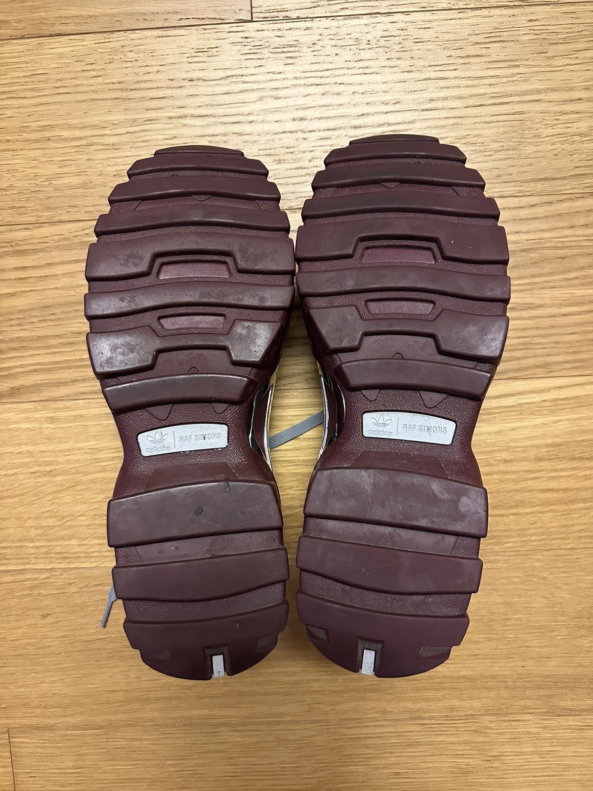 Adidas × Raf Simons Rare!!! Raf Simons x Detroit Runner 'Grey Maroon' sneakers Size US 9 / EU 42 - 5 Thumbnail