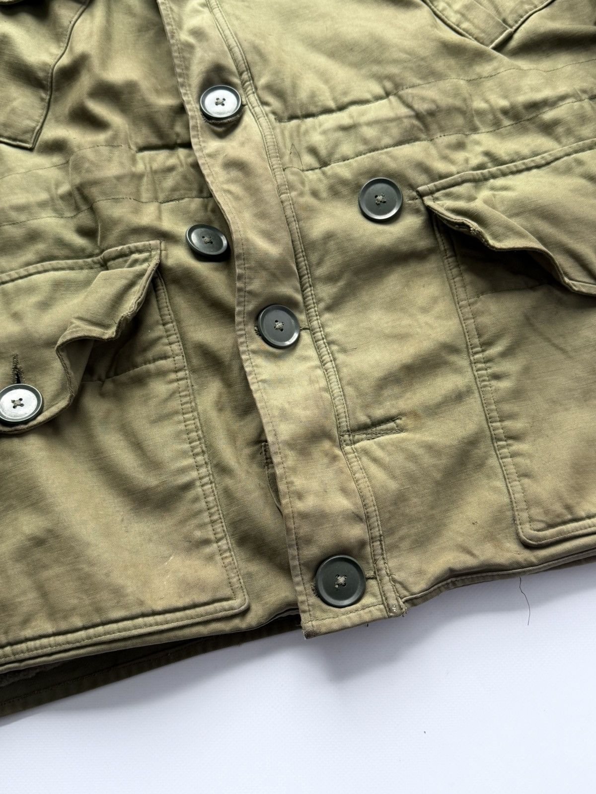Vintage Vintage 1950s British Army Military Middle Parka Jacket Size US L / EU 52-54 / 3 - 6 Thumbnail