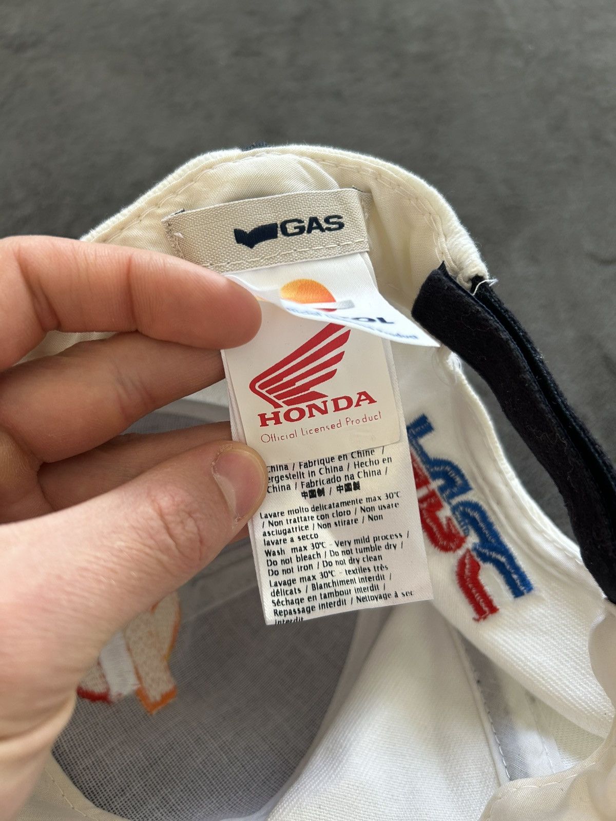 Honda Honda Repsol Motorcycle Nascar Hat Licensed Size ONE SIZE - 4 Thumbnail