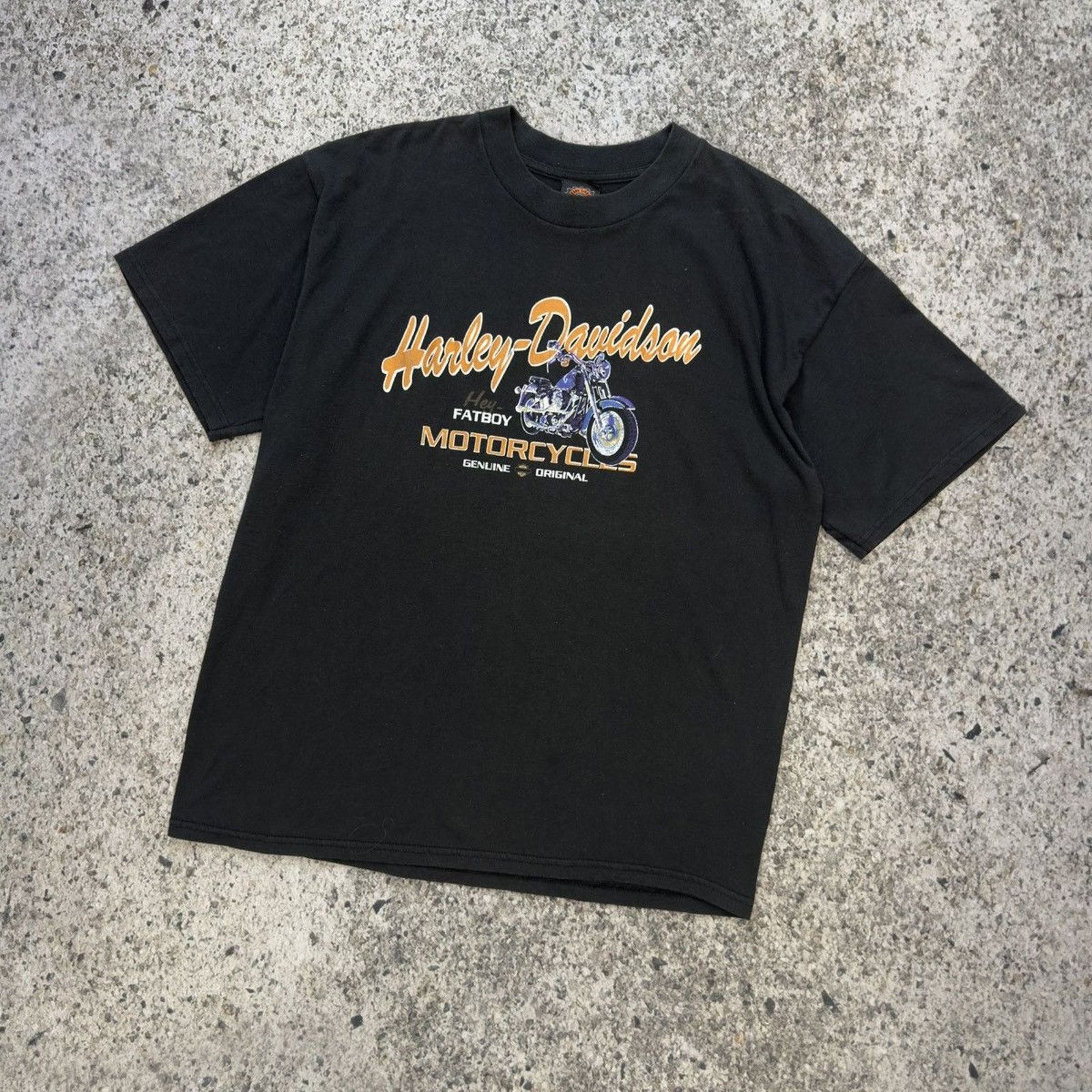 Harley Davidson 90s Harley Davidson Faded Motorcycles Tee ERD Grunge Biker Size US XL / EU 56 / 4 - 6 Thumbnail