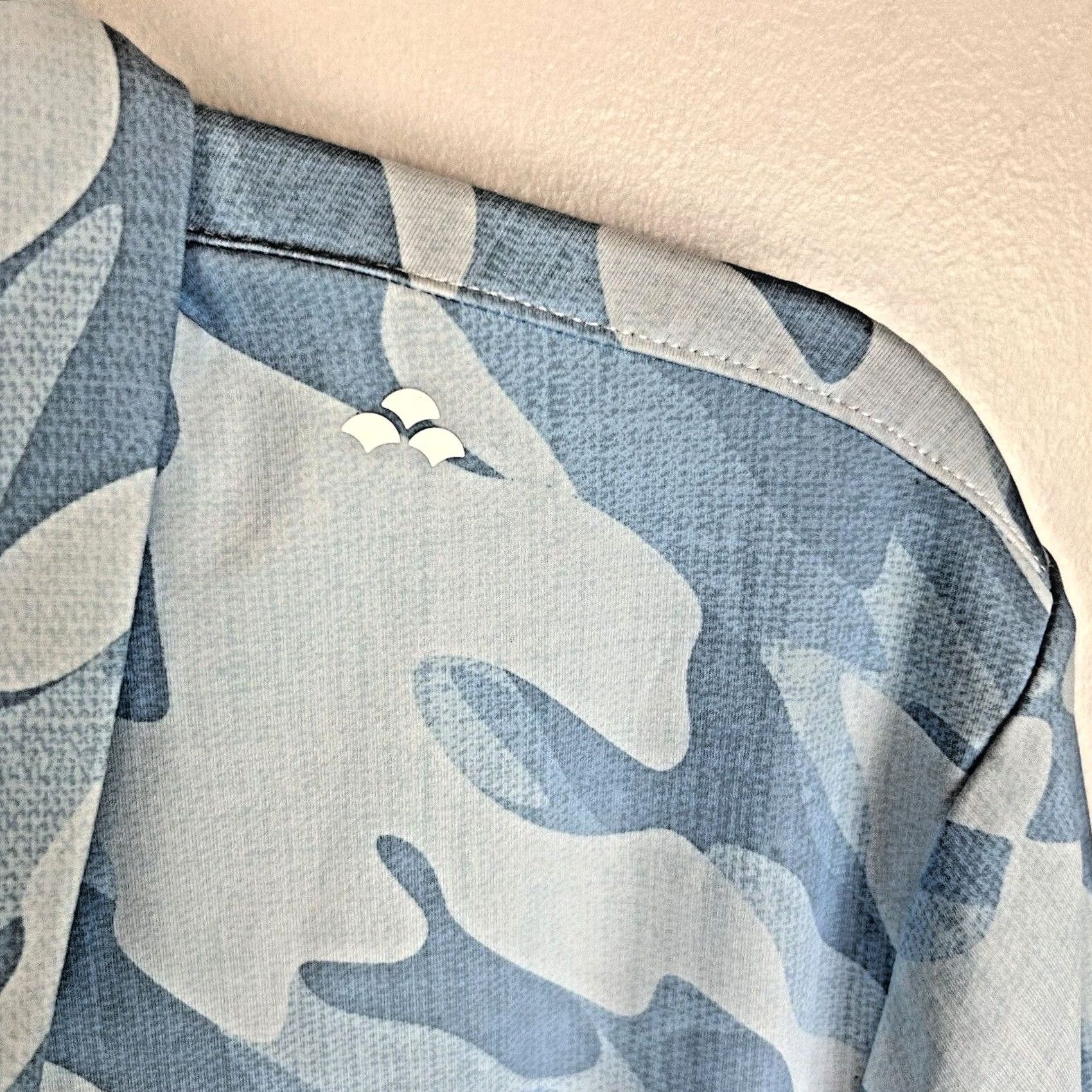 Vintage Scales Polo Shirt Men Small Blue Fishing Golf Nautical Casual Hawaii New Read Size US S / EU 44-46 / 1 - 7 Thumbnail
