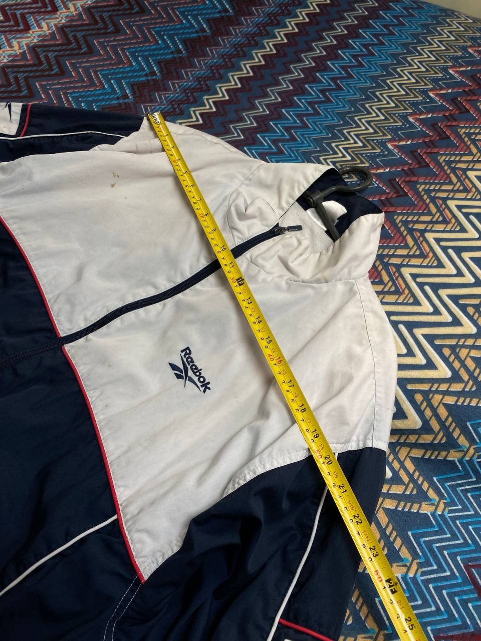 Reebok Man Light Jacket Reebok Vintage Basic Logo Y2k Size US L / EU 52-54 / 3 - 16 Thumbnail