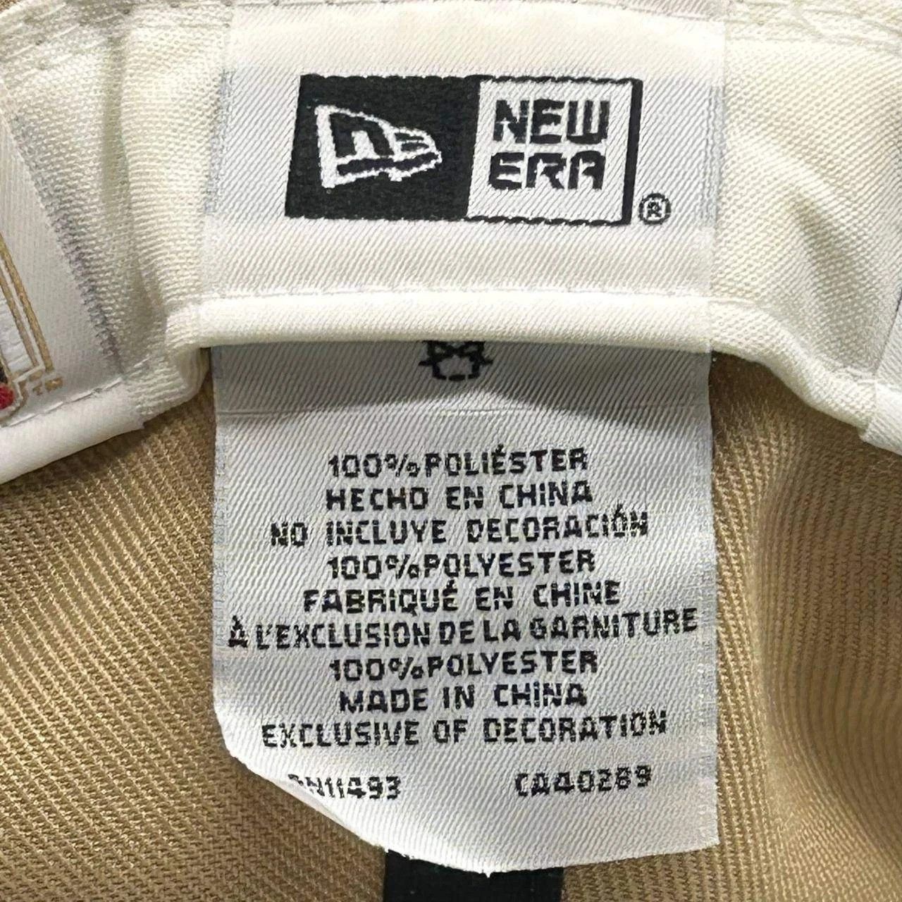 New Era Pittsburgh Pirates Hat Men 7 3/8 Beige White MLB Fitted Cap Size ONE SIZE - 3 Thumbnail