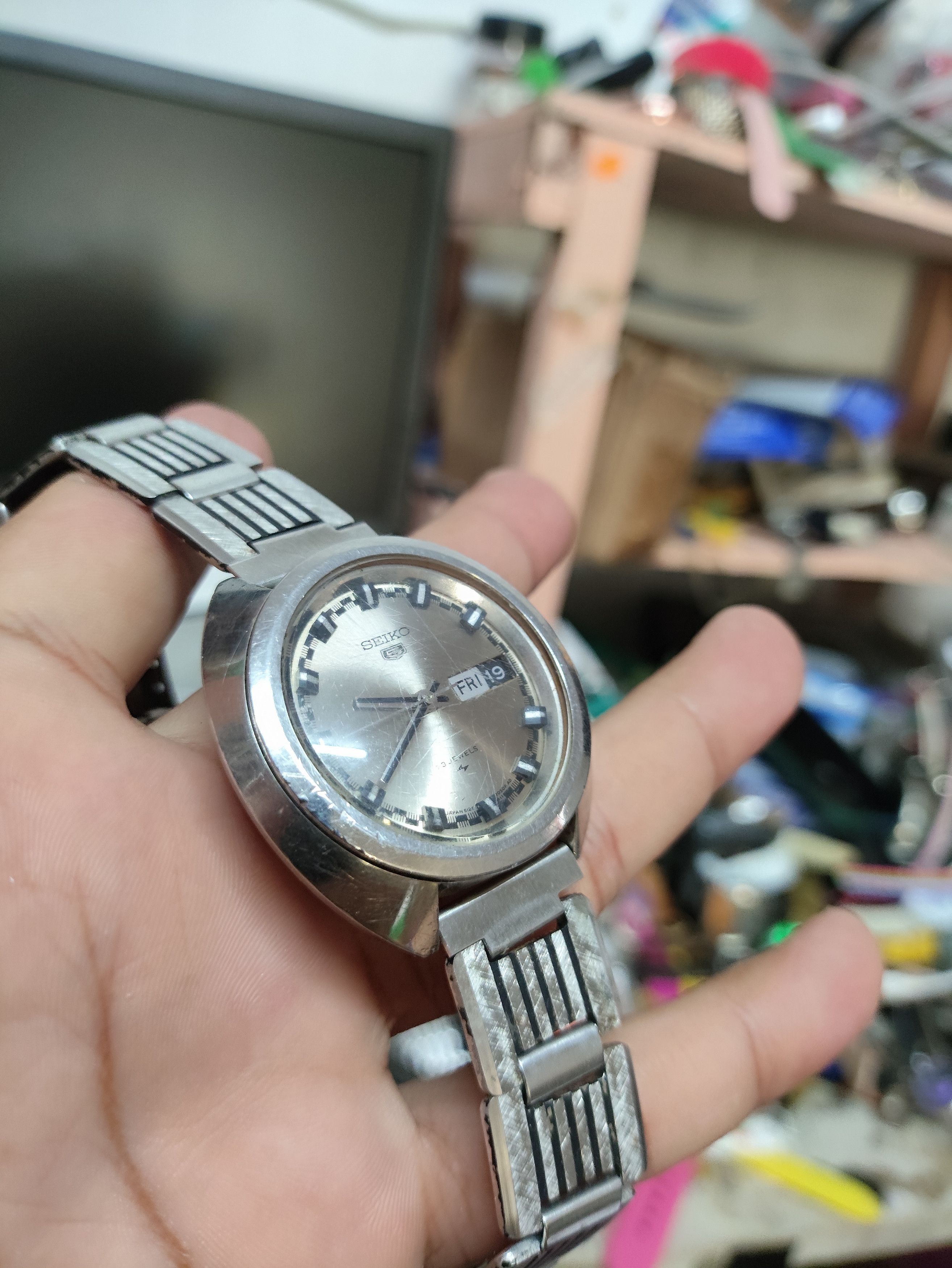 Japanese Brand Vintage 80'S SEIKO AUTOMATIC ENGINE JAPAN MADE Size ONE SIZE - 16 Thumbnail