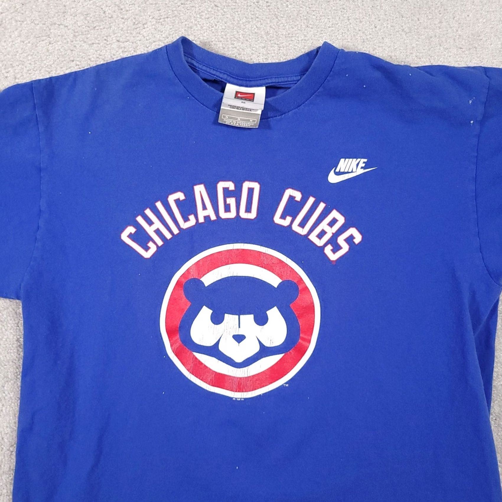 Nike VINTAGE Nike Team Chicago Cubs Shirt Mens Medium Blue Baseball Logo Short Sleeve MLB Size US M / EU 48-50 / 2 - 3 Thumbnail