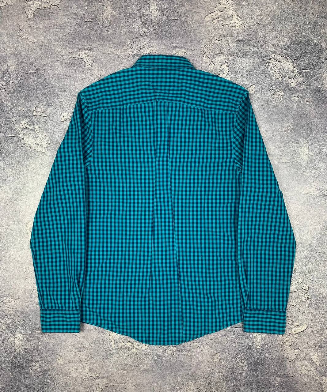 Tommy Hilfiger Share Tommy Hilfiger Men's Turquoise Check Shirt Button Down Size US M / EU 48-50 / 2 - 10 Thumbnail