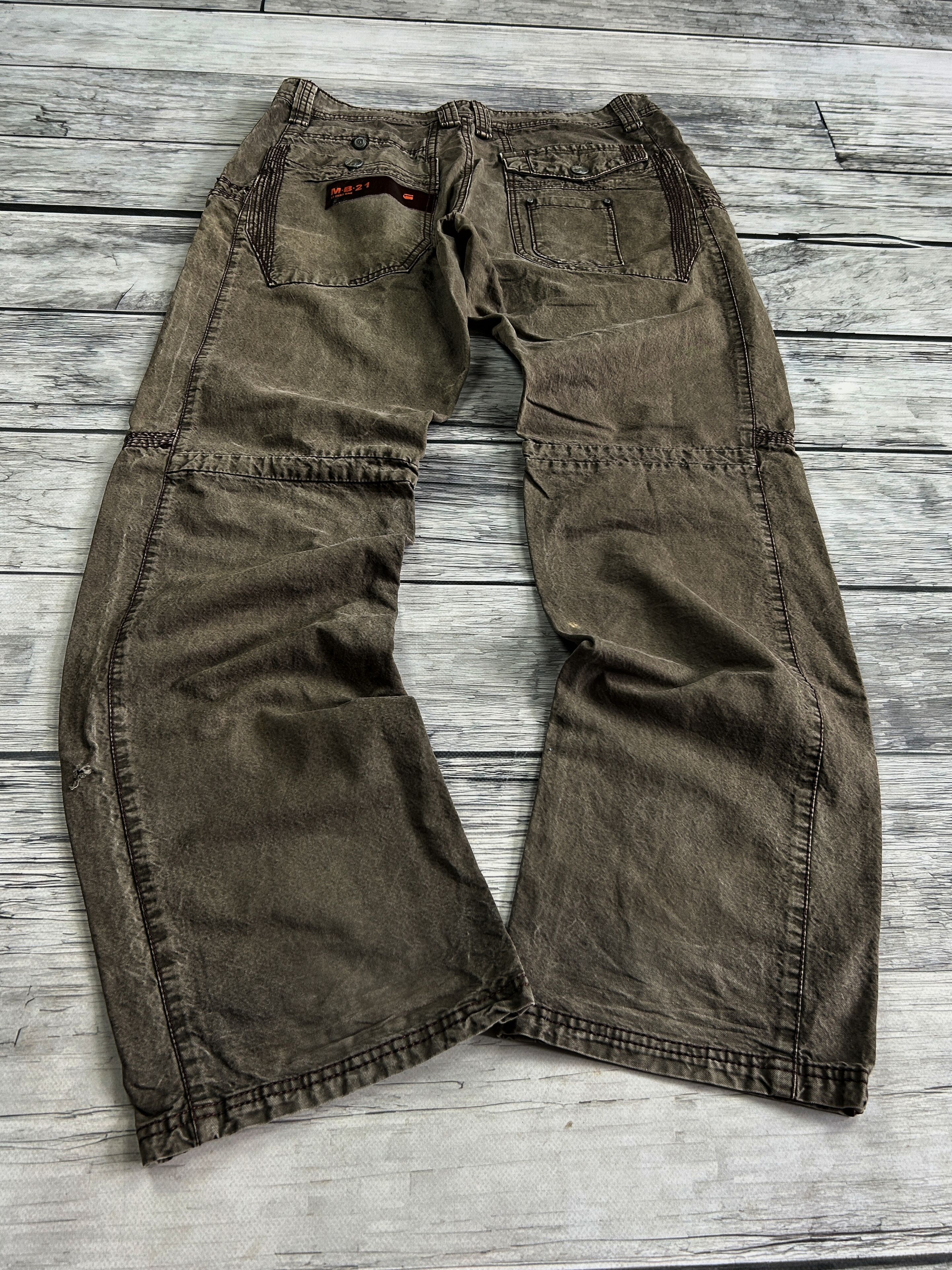 Other VTG Balenciaga Rick Owens Style Washed Jeans 90s Y2K Size US 32 / EU 48 - 2 Thumbnail
