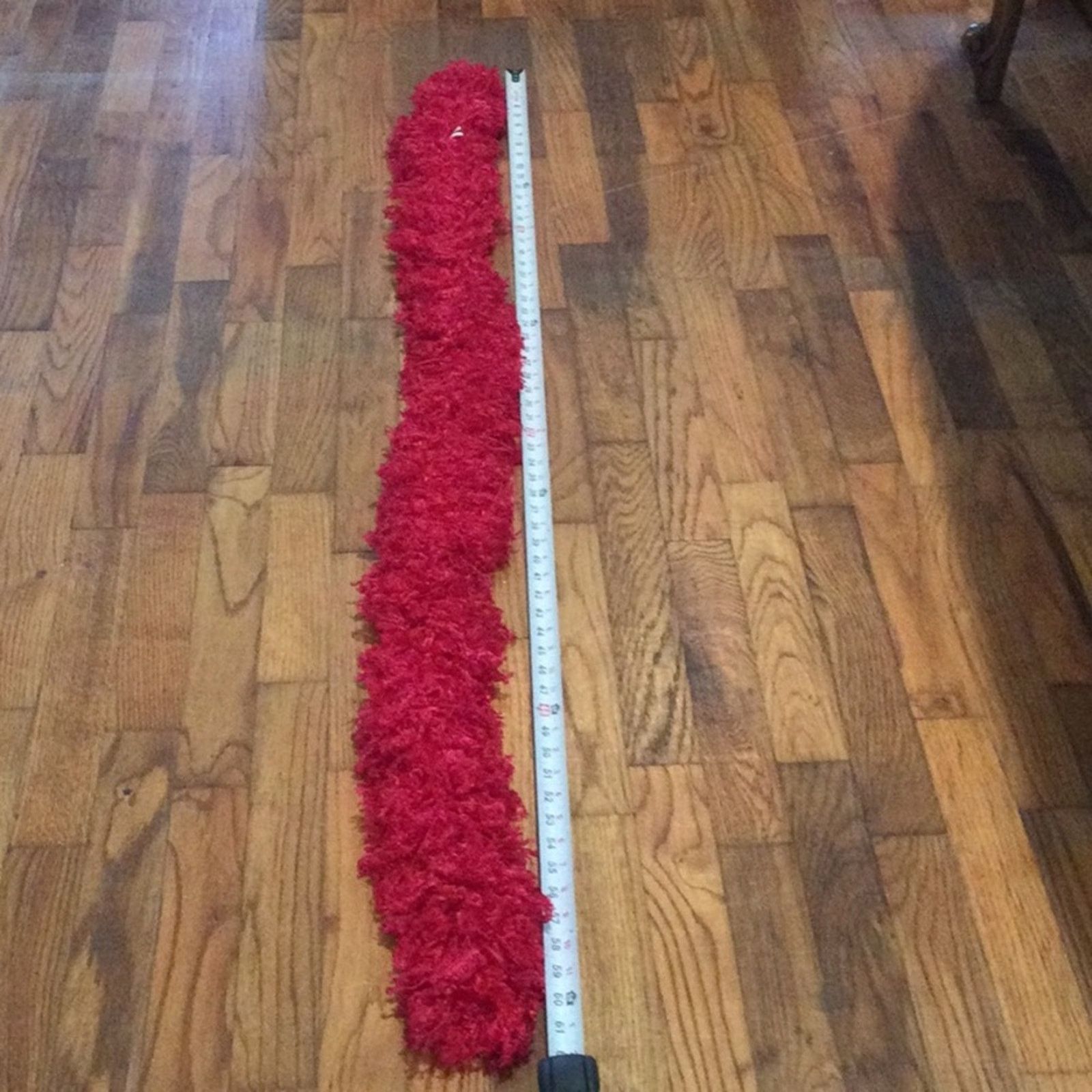 Other Hot Pink Fuzzy Cozy Scarf 100% Polyester 62" by 4" Size ONE SIZE - 9 Thumbnail