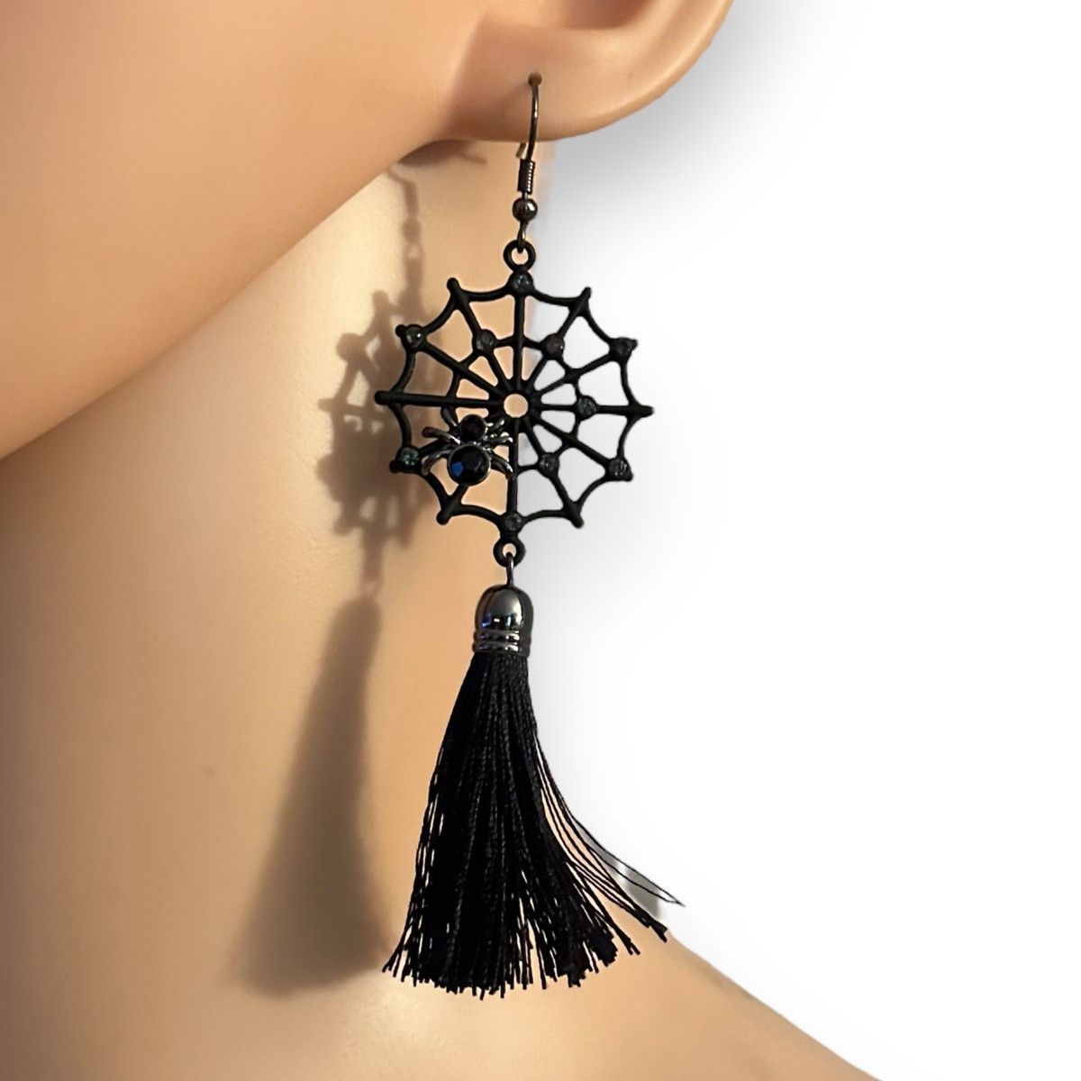 Other Halloween spider web tassel earrings Size ONE SIZE - 2 Thumbnail