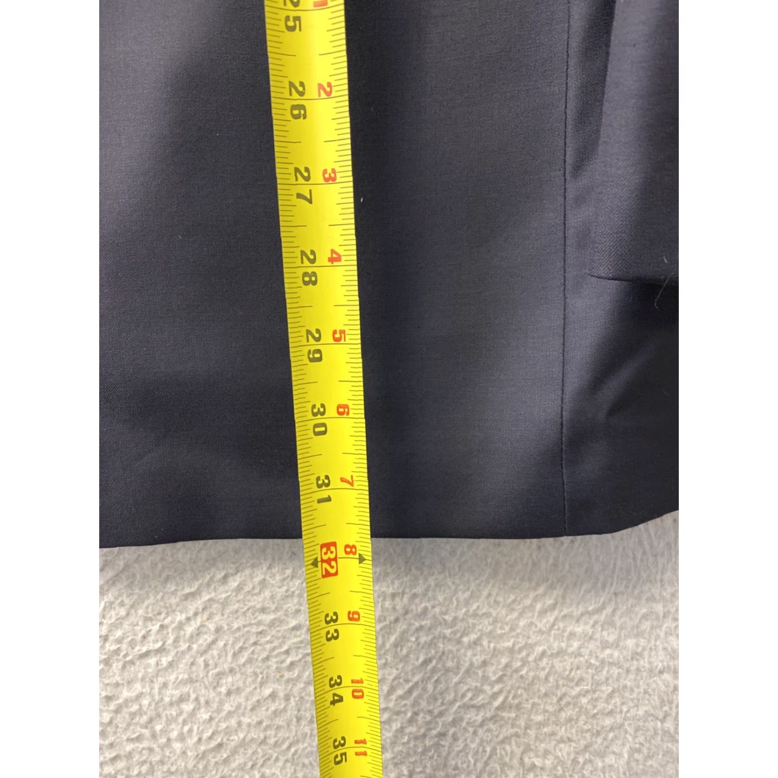 Polo Ralph Lauren VINTAGE Polo Ralph Lauren Wool Blazer Men 43 Navy Blue University Style Regular Fit Casual Formal Jacket Size US XL / EU 56 / 4 - 6 Thumbnail