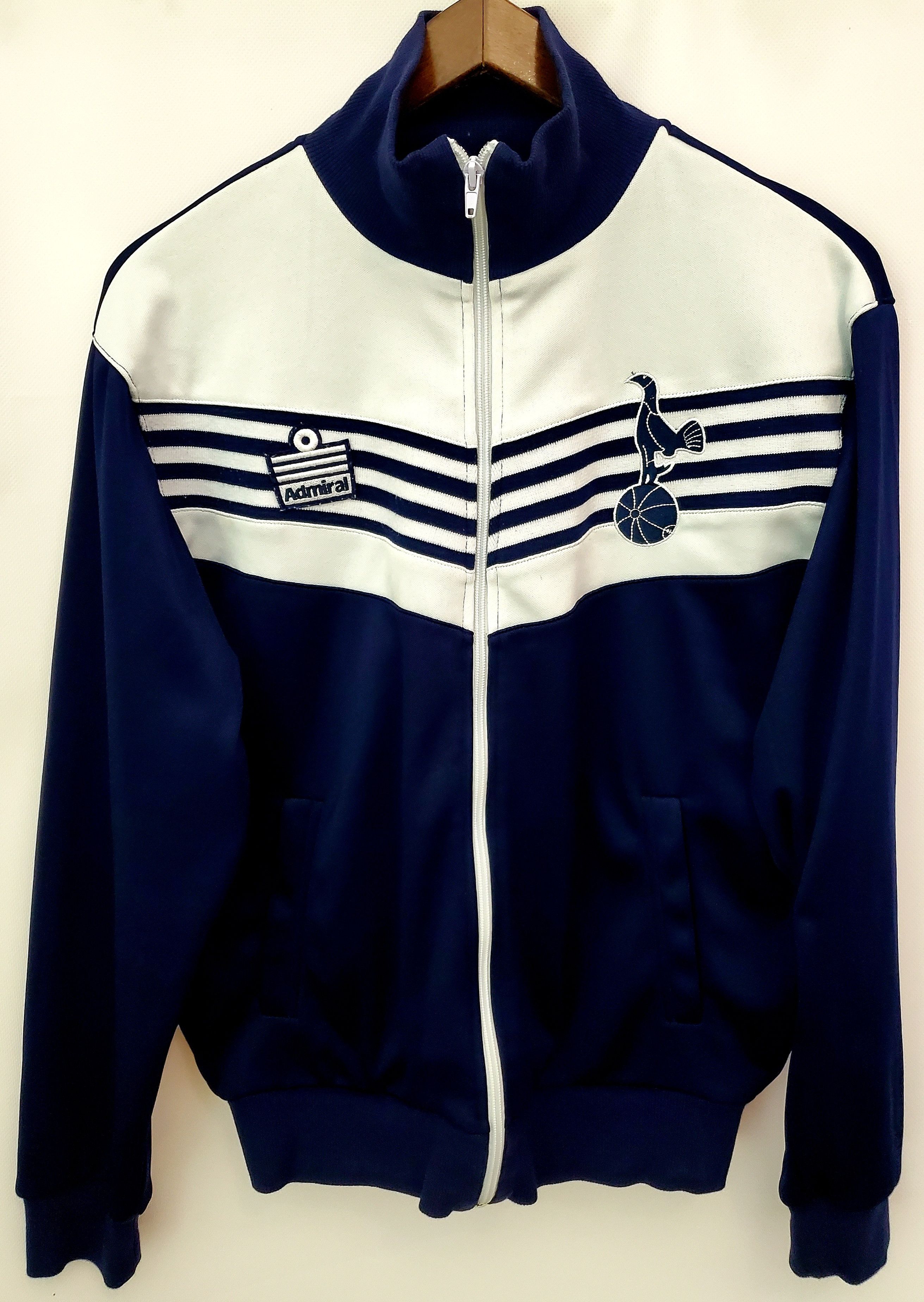 Vintage Vintag Tottenham Hotspur Admiral Retro Jacket Top size M Size US M / EU 48-50 / 2 - 1 Thumbnail