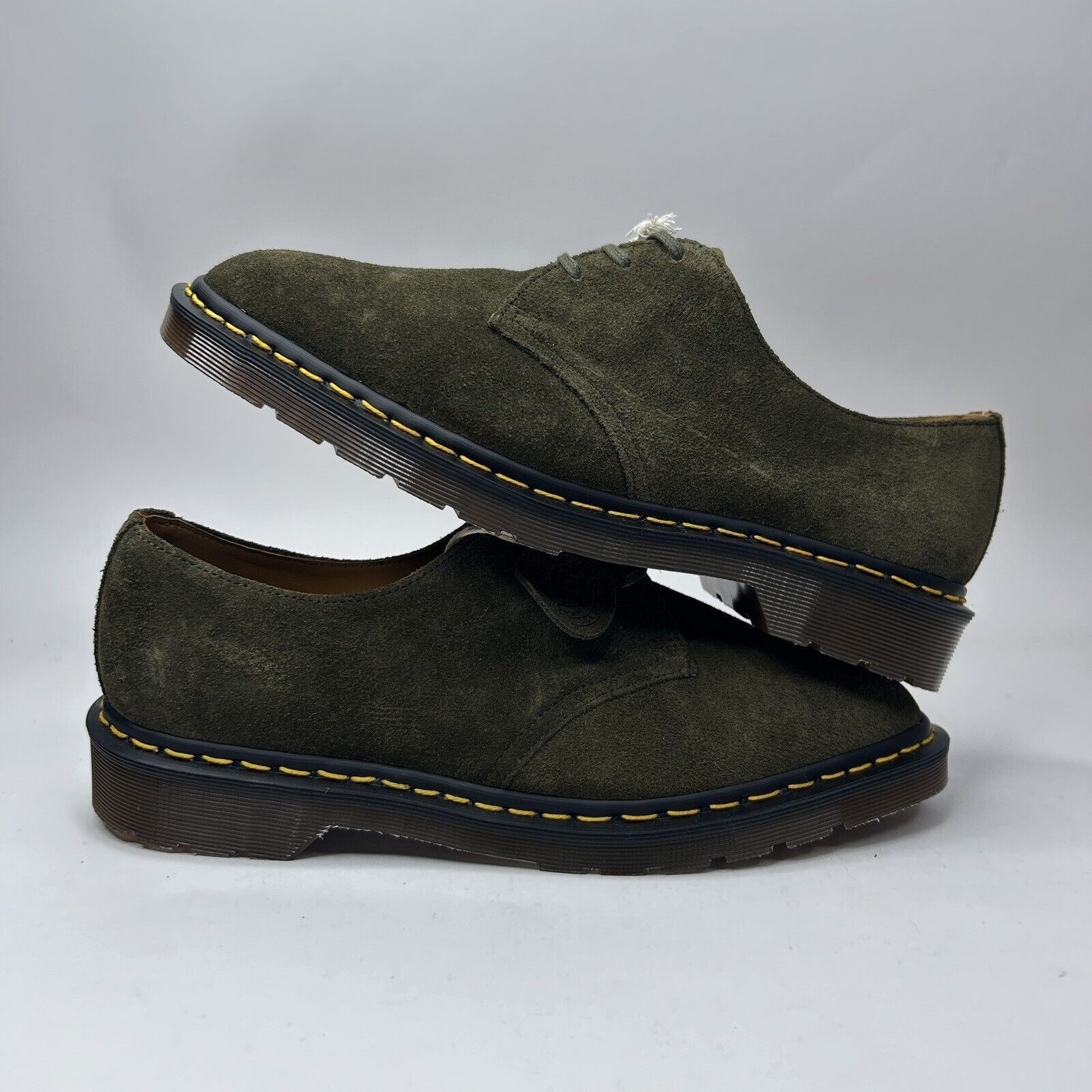 Dr. Martens Dr. Martens 1461 "Forest Green Buck Suede" 2023 Size US 10 / EU 43 - 1 Thumbnail