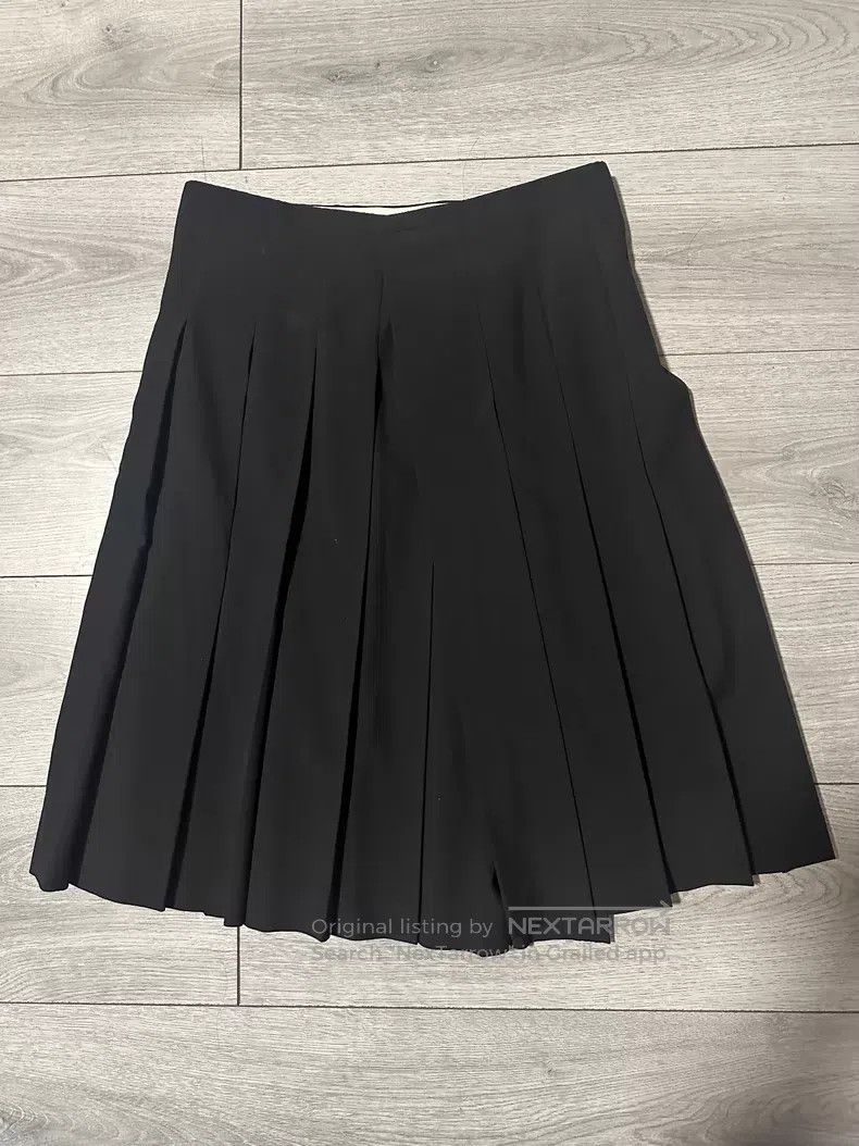 Comme des Garcons Comme Des Garcons size M One-piece Wool Pleated Skirt Size 23" - 1 Thumbnail