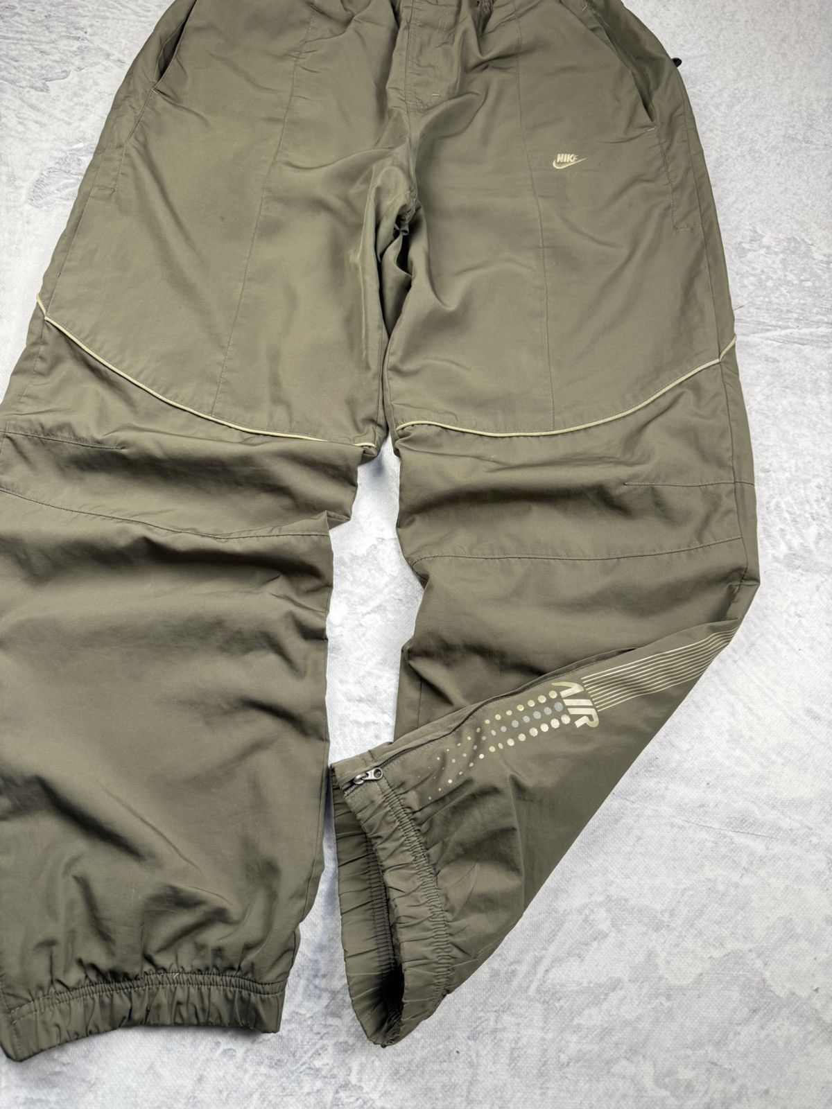 Nike × Vintage NIKE AIR MAX VINTAGE BASIC LOGO OVERSIZE BAGGY PANTS Size US 34 / EU 50 - 2 Thumbnail