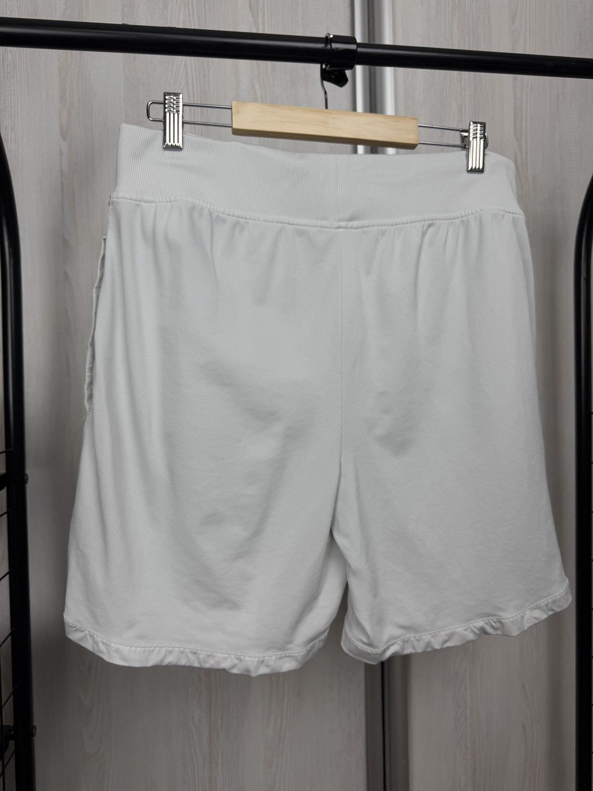 HYDROGEN Hydrogen white nylon reflective logo shorts Size US 36 / EU 52 - 5 Thumbnail