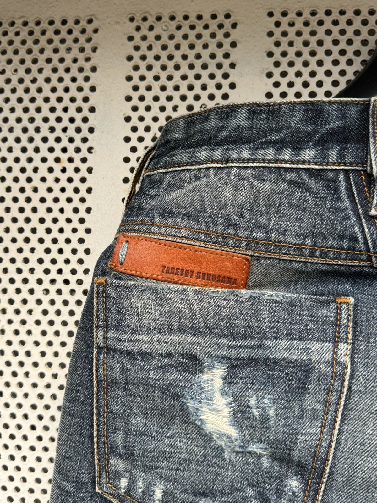 Takeshy Kurosawa Takeshy Kurosawa Handmade Jeans Blue Size US 32 / EU 48 - 17 Thumbnail