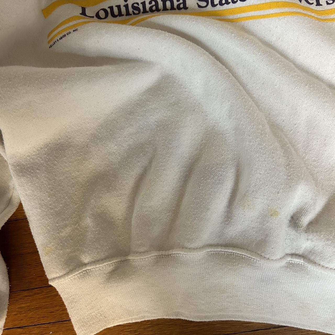 Hanes Vintage Louisiana State-University Sweatshirt LSU Size US M / EU 48-50 / 2 - 2 Thumbnail