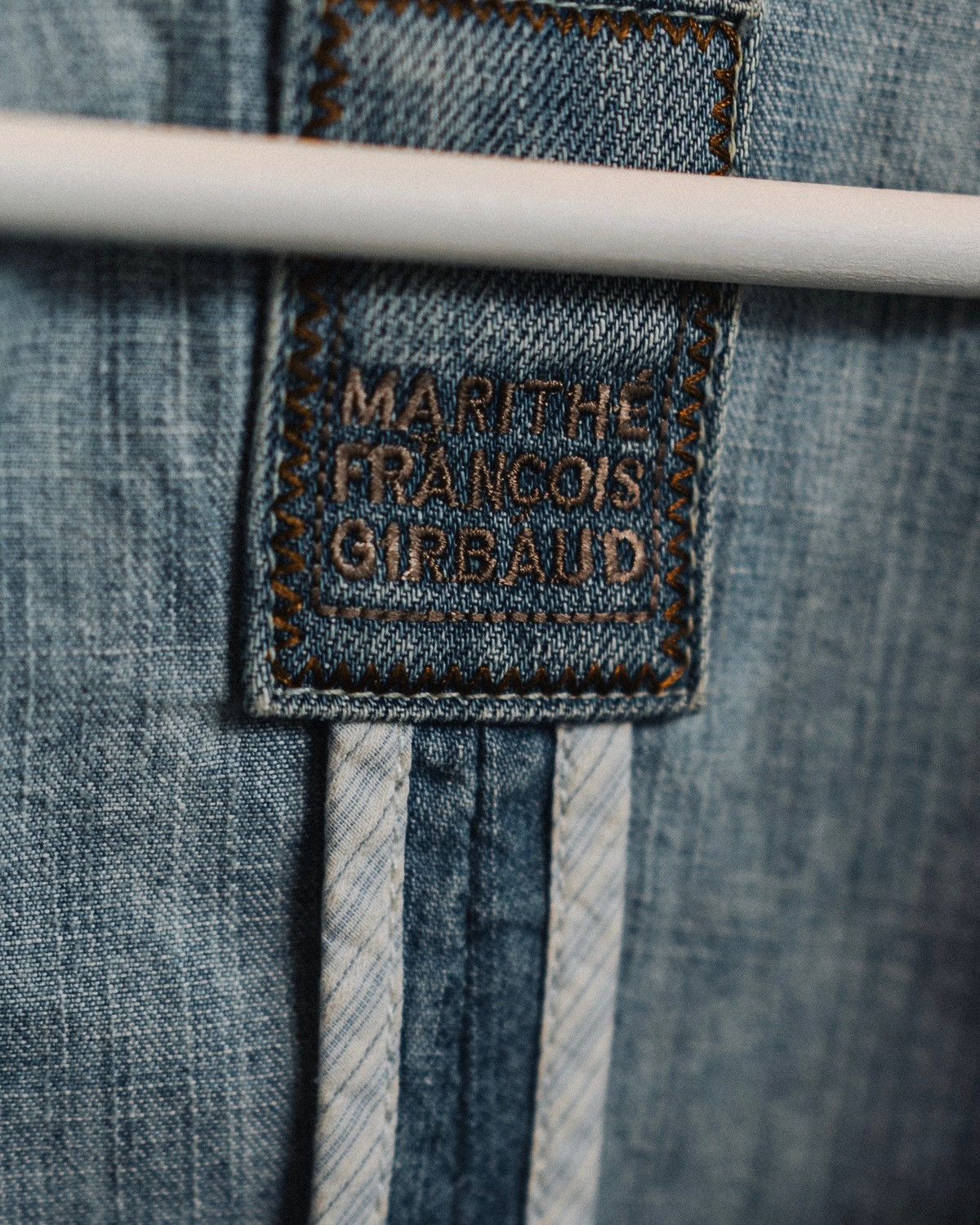 Marithe + Francois Girbaud Marithé + François Girbaud Denim Button Up Jacket Size L / US 10 / IT 46 - 5 Thumbnail