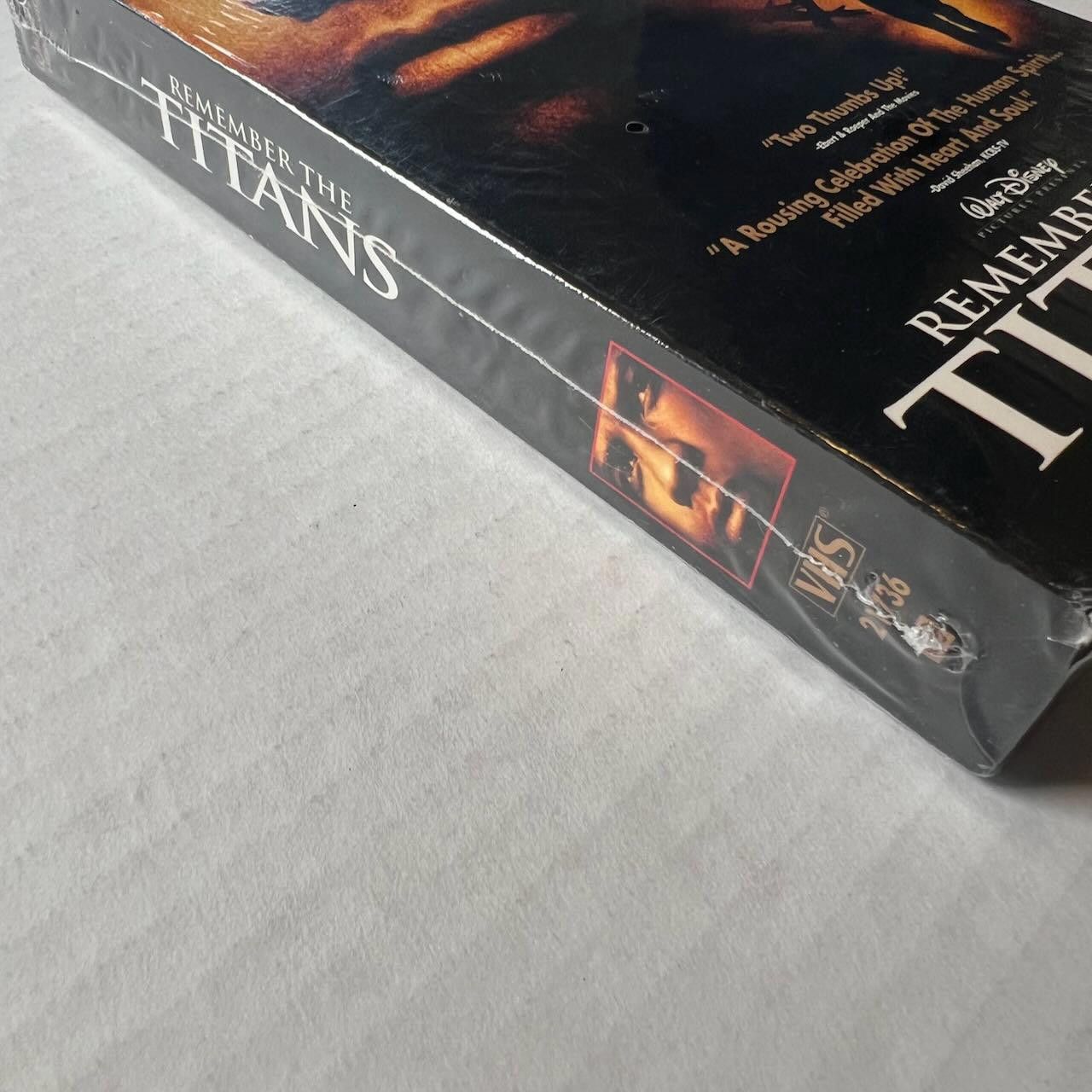 Disney Remember the Titans VHS Tape SEALED Disney Denzel RARE Size ONE SIZE - 3 Thumbnail