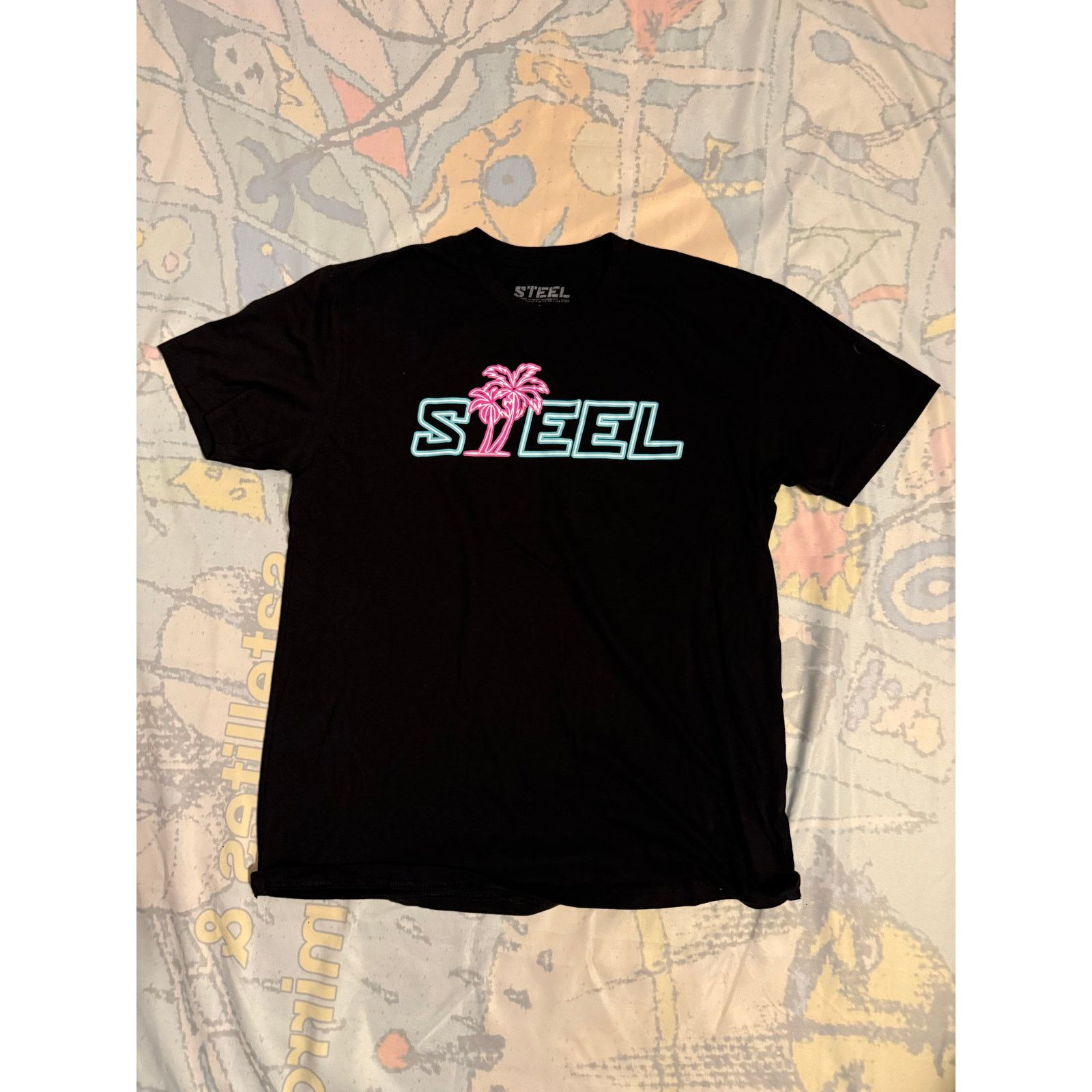 Other Unique Steel Finish T-Shirt - Modern and Edgy Size US L / EU 52-54 / 3 - 1 Thumbnail