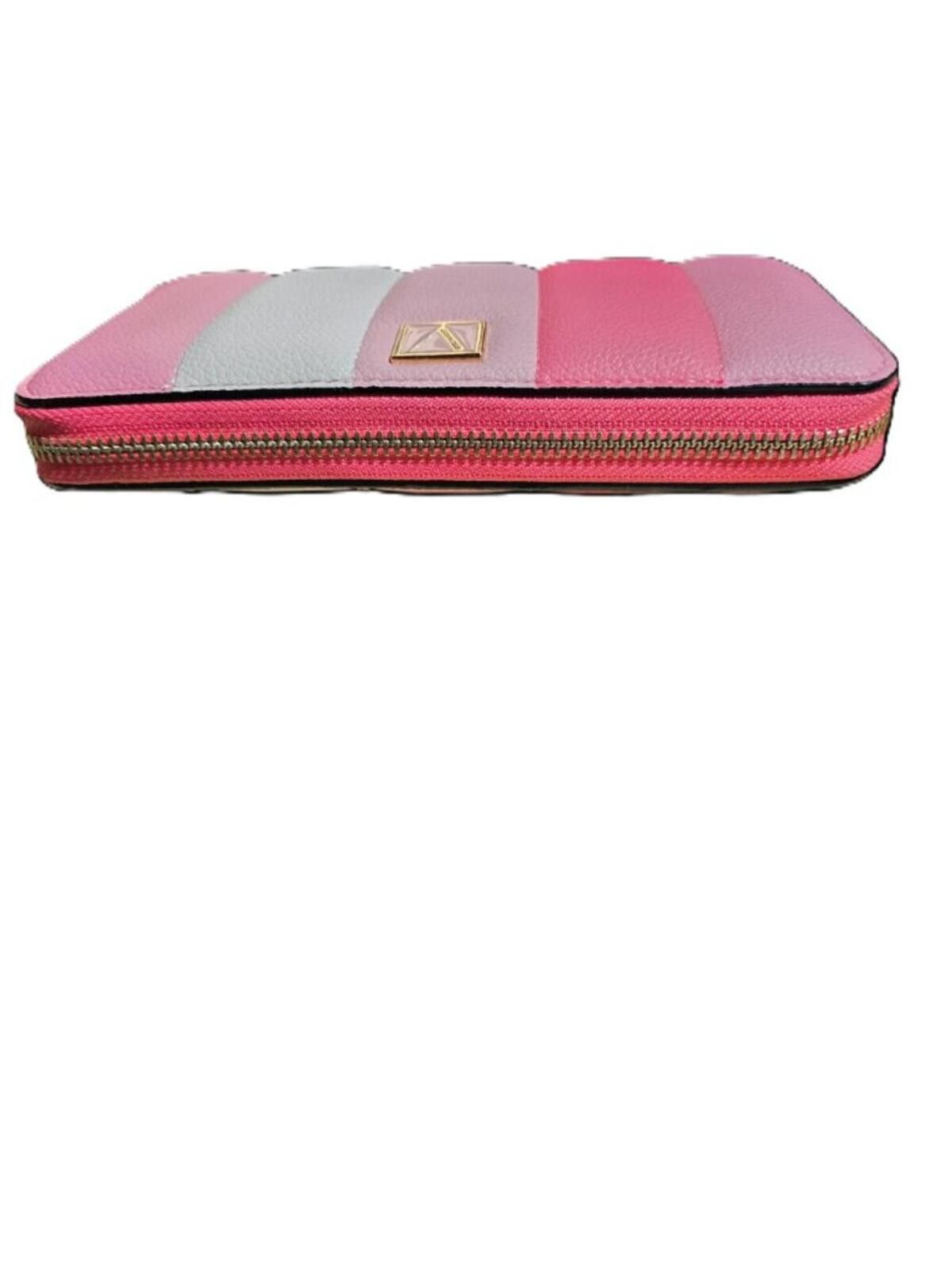Other Victoria Secret Pink & White Striped Zip Around Wallet Size ONE SIZE - 7 Thumbnail
