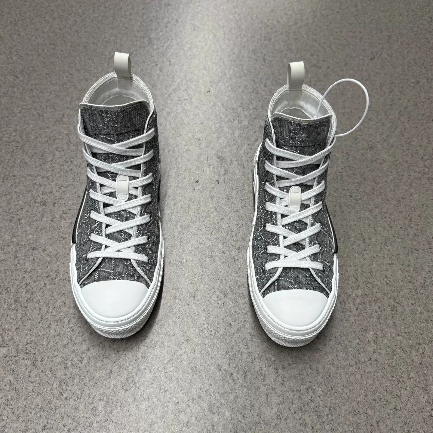 Dior Dior B23 Gray All Over Print Sneakers Near New 42 Size US 9 / EU 42 - 5 Thumbnail