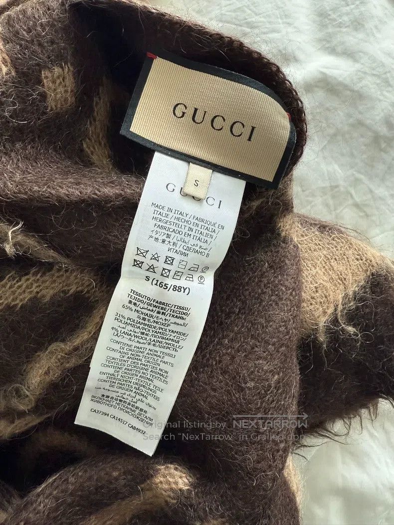 Gucci Gucci Old flower cardigan coat Size S / US 4 / IT 40 - 4 Thumbnail