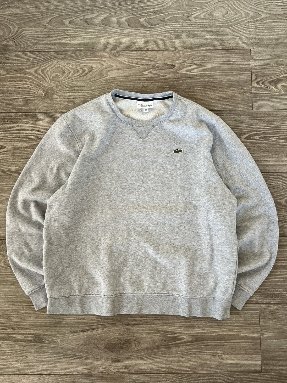 Lacoste Lacoste Sport Casual Fit Crewneck Grey Sweatshirt Size US XL / EU 56 / 4 - 14 Thumbnail