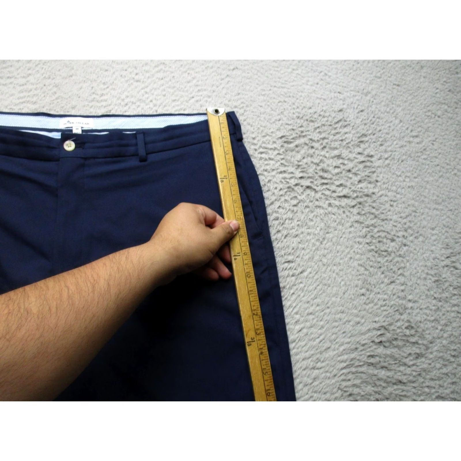 Peter Millar Peter Millar Shorts Mens 38 Blue Chino Microfiber Golf Casual 10 Inseam Size US 38 / EU 54 - 5 Thumbnail