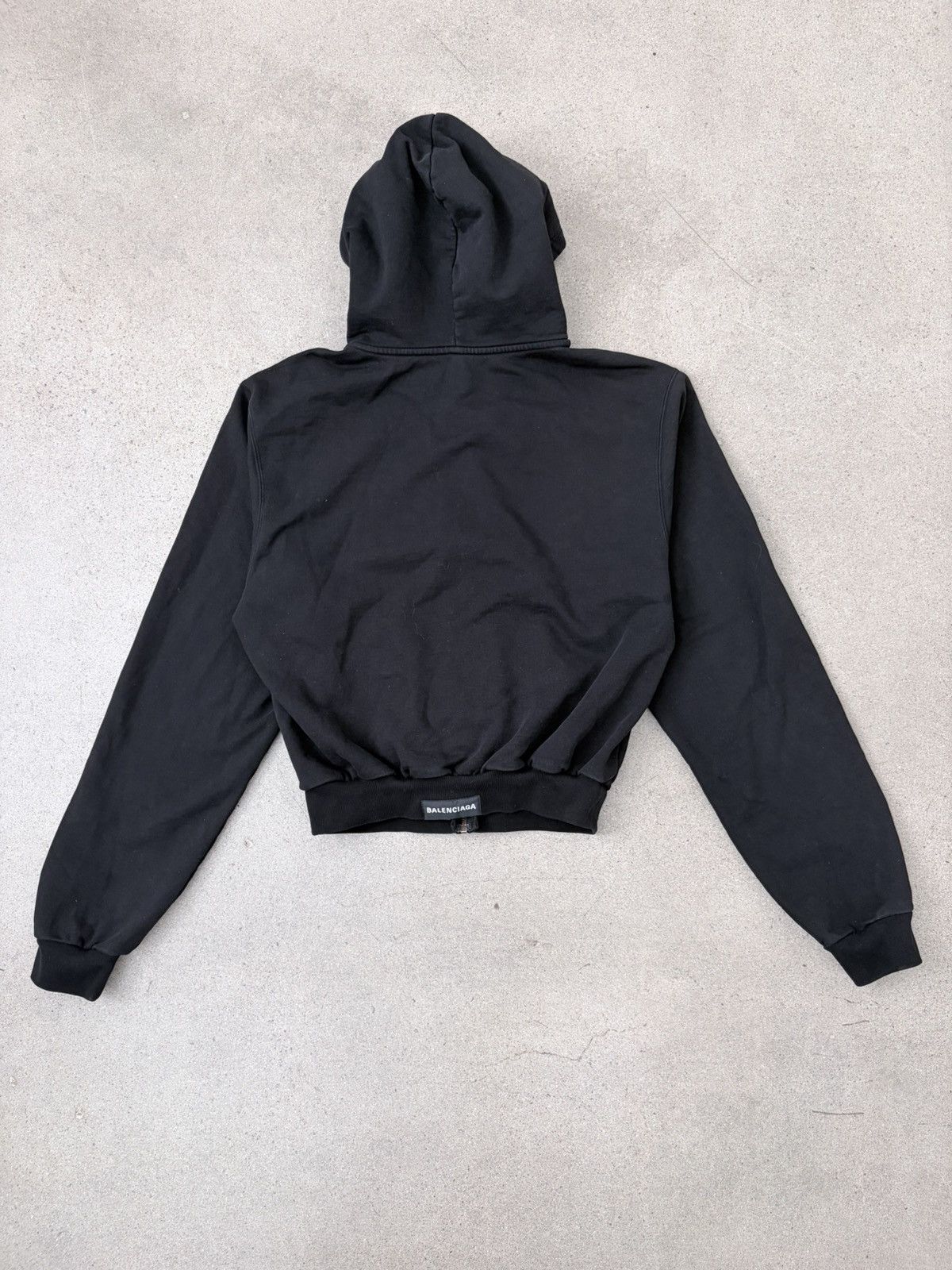 Balenciaga back tab cropped zip up Size US S / EU 44-46 / 1 - 2 Thumbnail