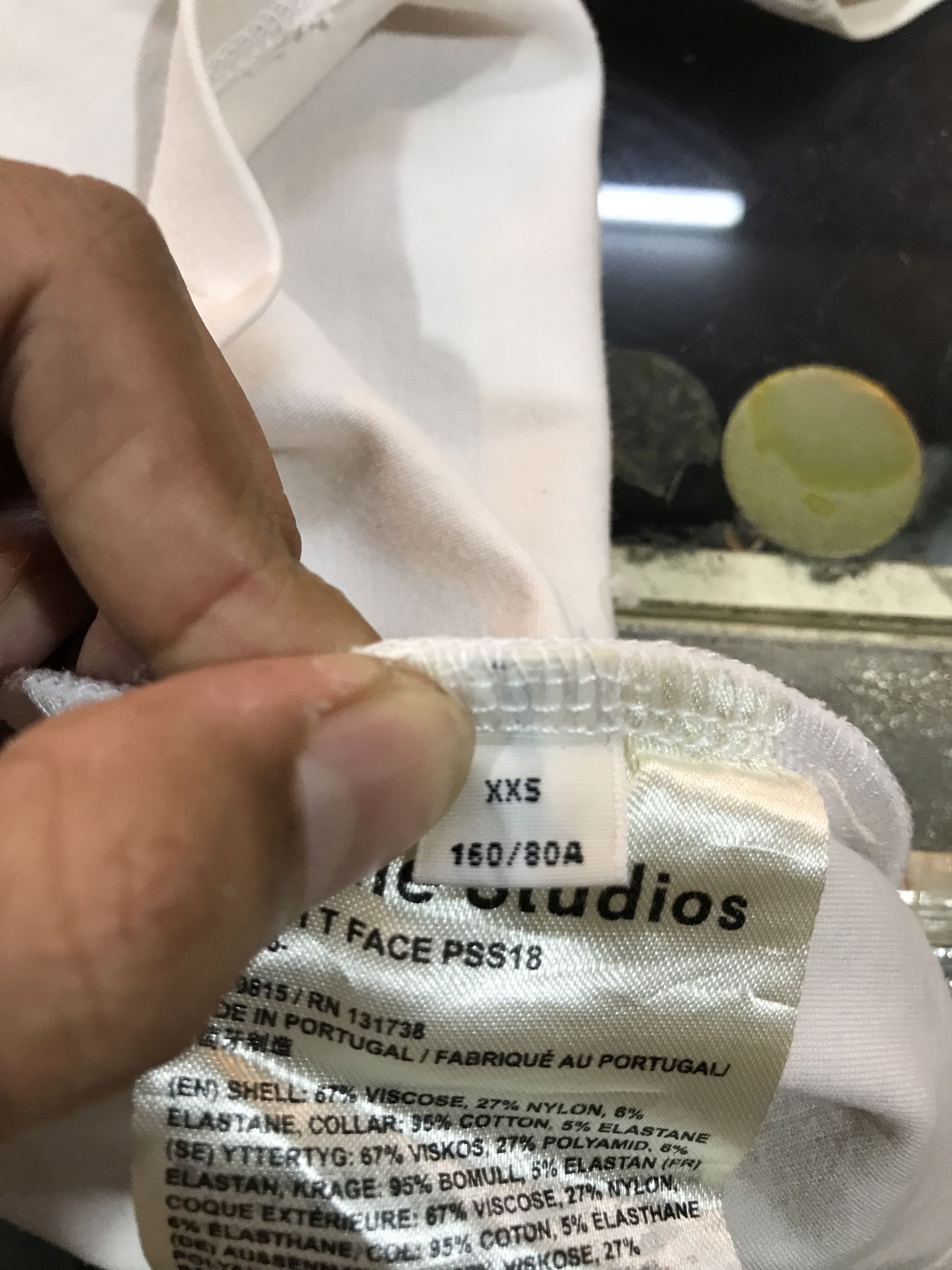 Acne Studios Acne Studios Nasth T Face PSS18 Size US XXS / EU 40 - 8 Thumbnail