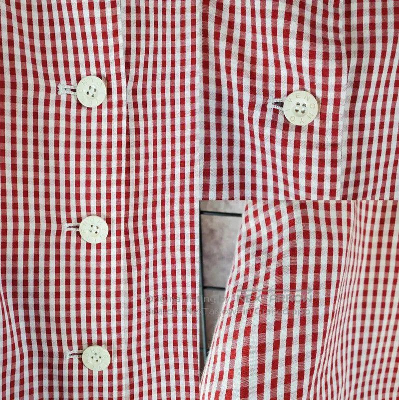 Givenchy Givenchy Pink Cotton Gingham Long Skirt . Size 23" - 4 Thumbnail