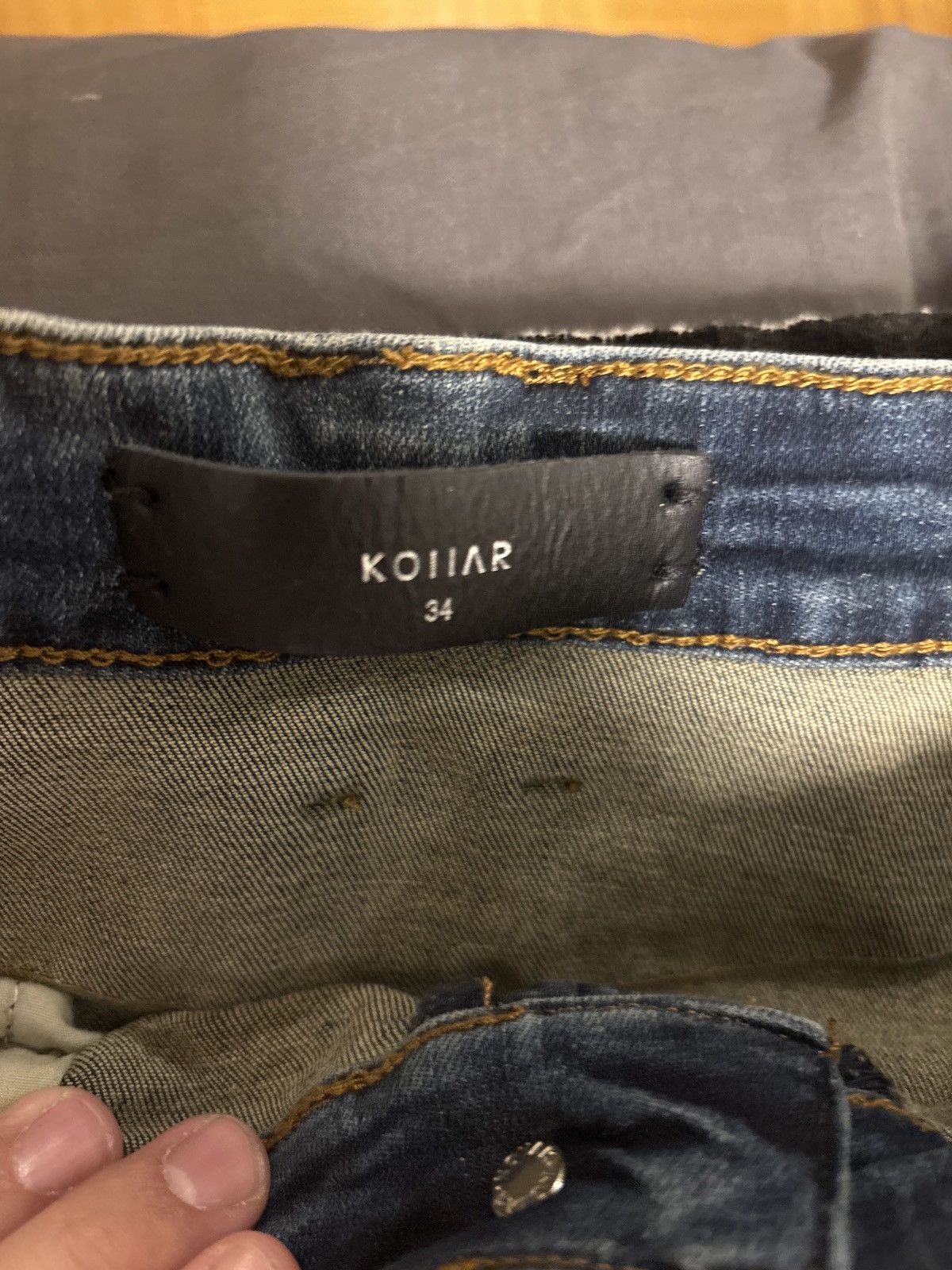 Kollar Clothing Kollar clothing Straight fit jeans 101 Slates Size US 34 / EU 50 - 5 Thumbnail
