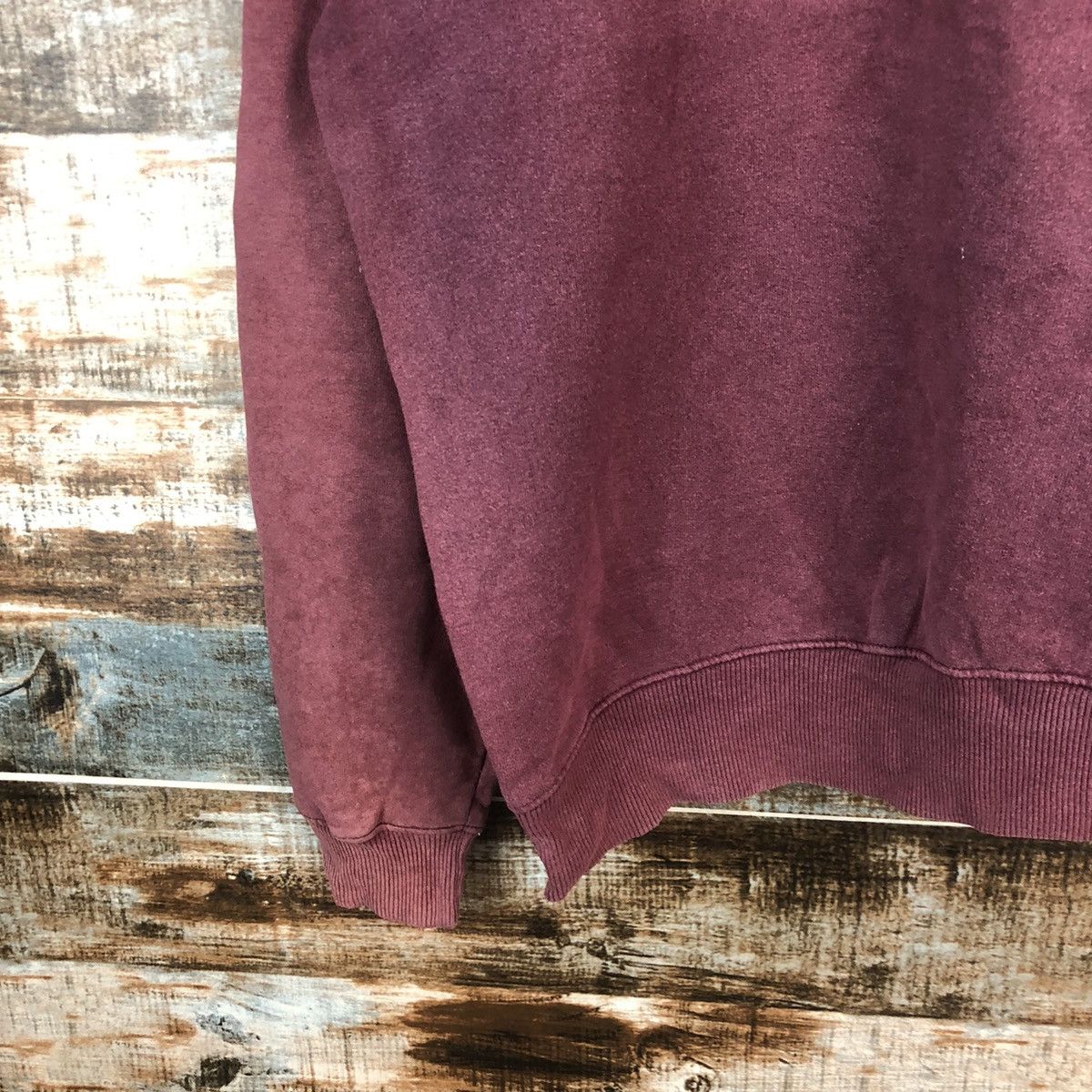 Champion Champion Faded vintage Maroon Sweatshirt #A1983 Size US L / EU 52-54 / 3 - 7 Thumbnail