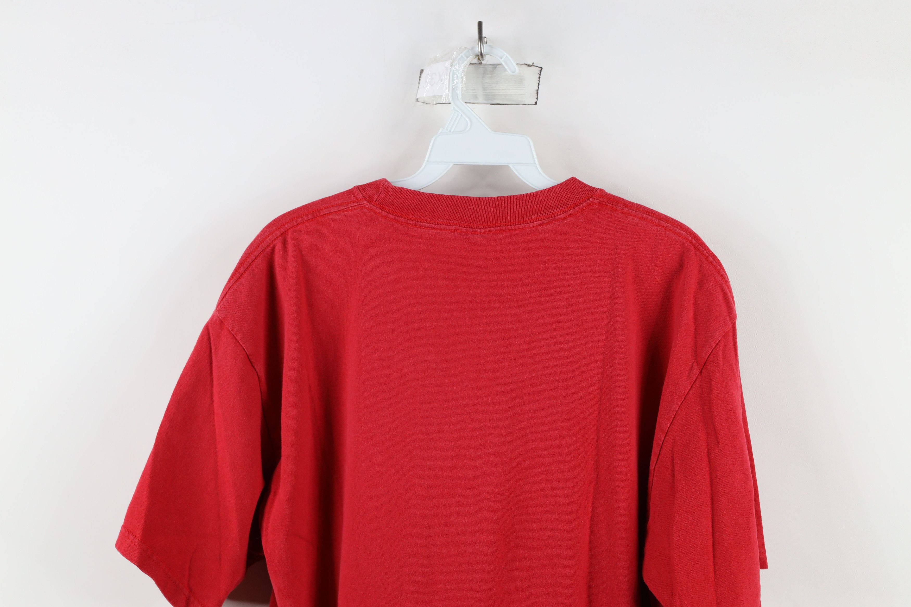 Majestic × Vintage Vintage 90s Majestic Reds Baseball T-Shirt Red Cotton Size US L / EU 52-54 / 3 - 9 Thumbnail