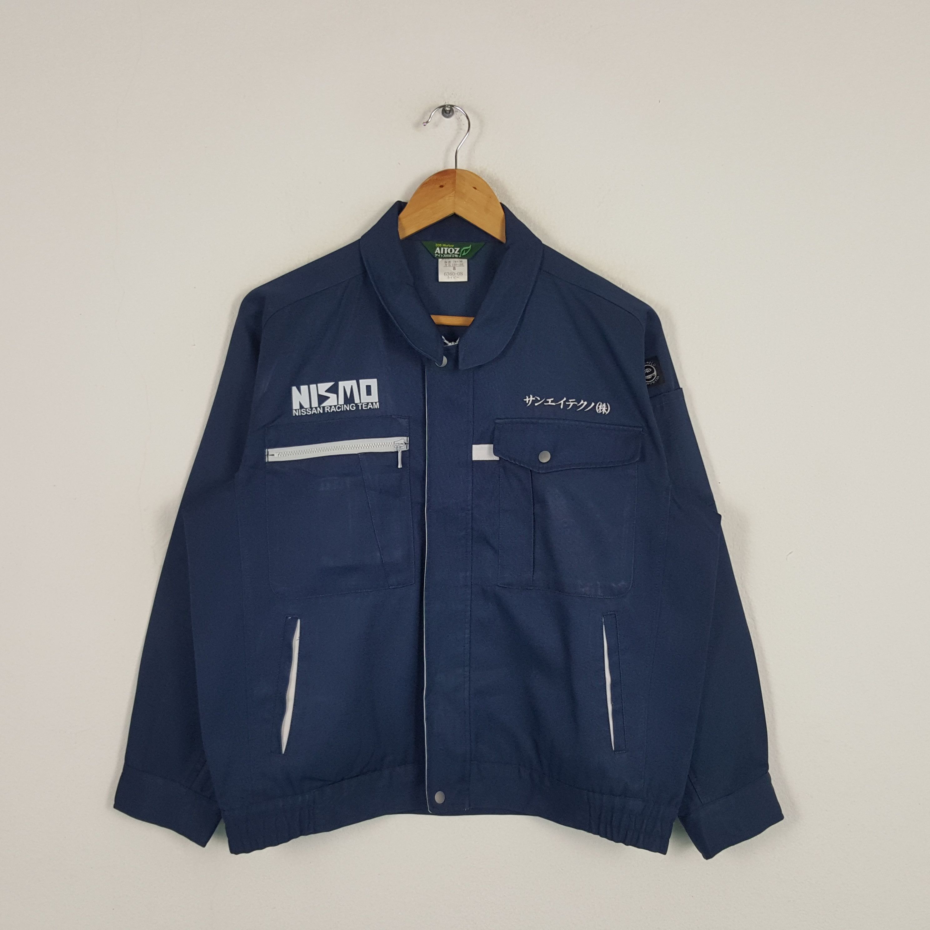 Japanese Brand × Vintage Vintage Nismo Nissan Japanese Racing Team Custom Art Jacket Size US L / EU 52-54 / 3 - 3 Thumbnail