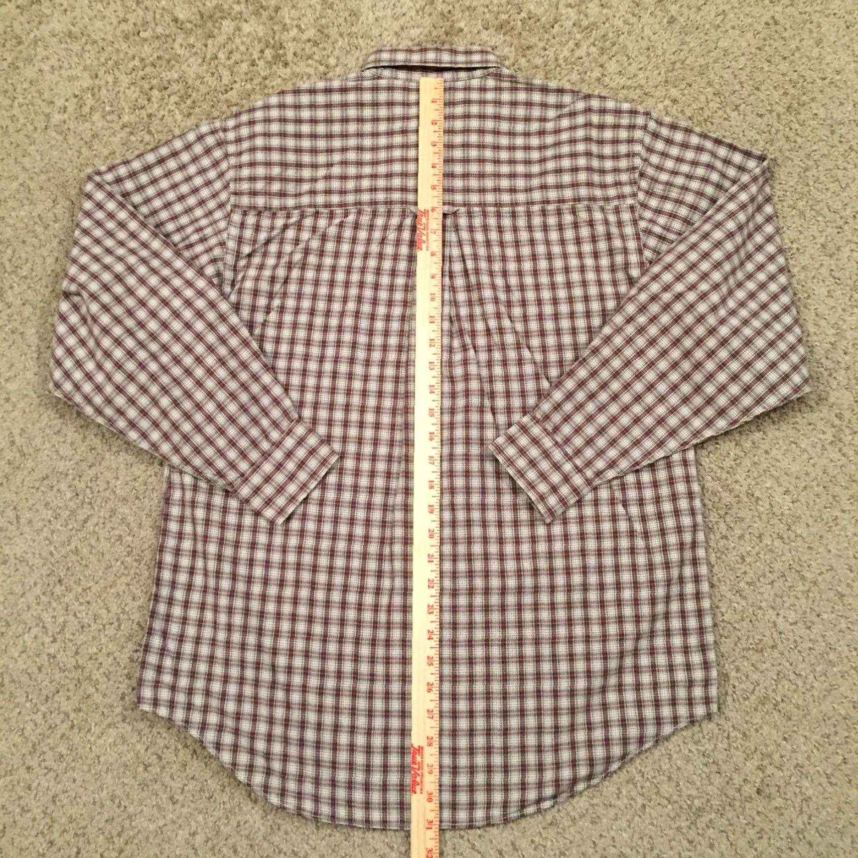 Izod IZOD Shirt Mens M Red Plaid Long Sleeve Button-Down Collar Shirt Size US M / EU 48-50 / 2 - 6 Thumbnail
