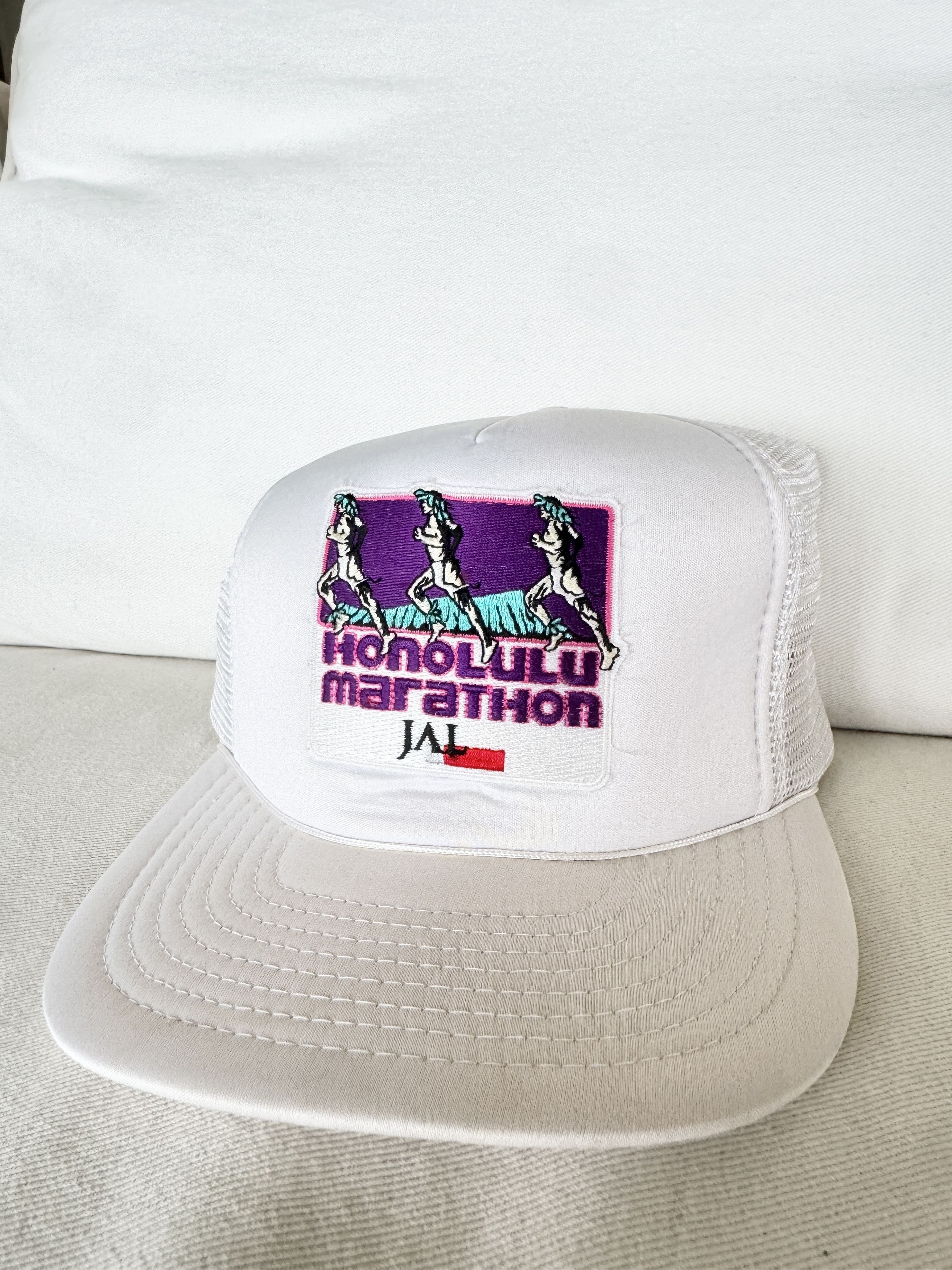 Vintage Honolulu Marathon Trucker Size ONE SIZE - 1 Thumbnail