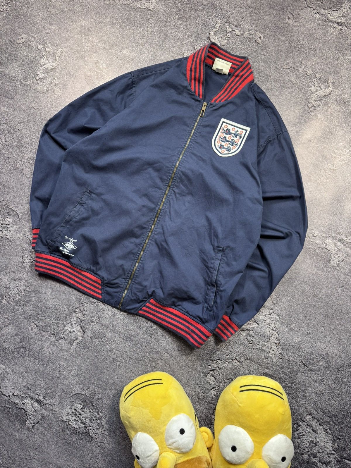 Umbro Vintage Umbro England Football Heritage Jacket Size US XL / EU 56 / 4 - 1 Thumbnail