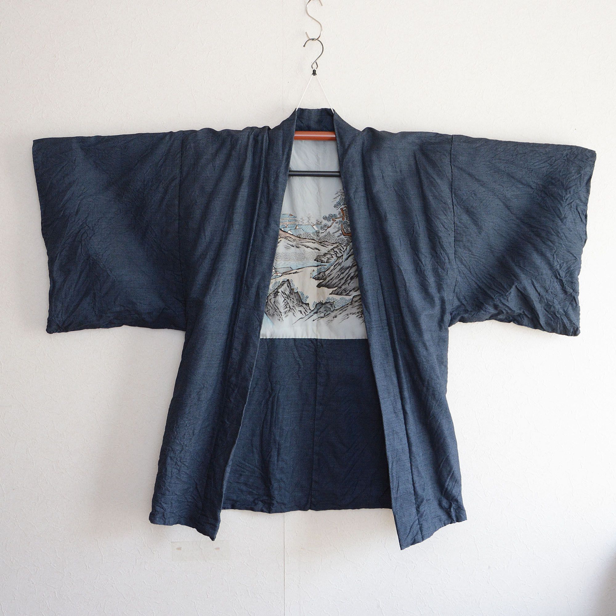 Haori Kimono Japanese For Men Vintage Jacket Uramasari Outerwear