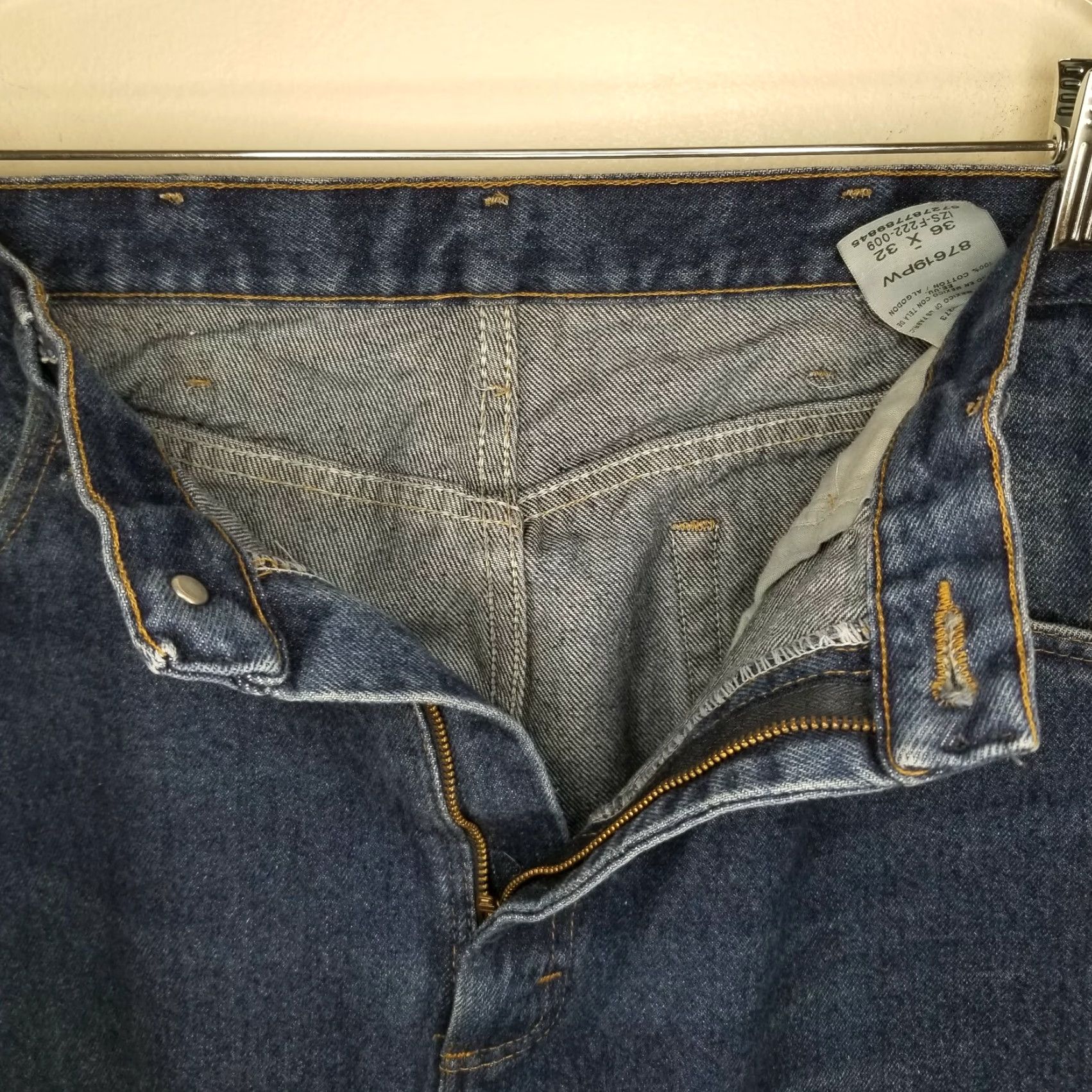 Vintage VINTAGE? Not specified. Rustler Jeans Straight Men Size 36x32 Blue Size US 36 / EU 52 - 3 Thumbnail