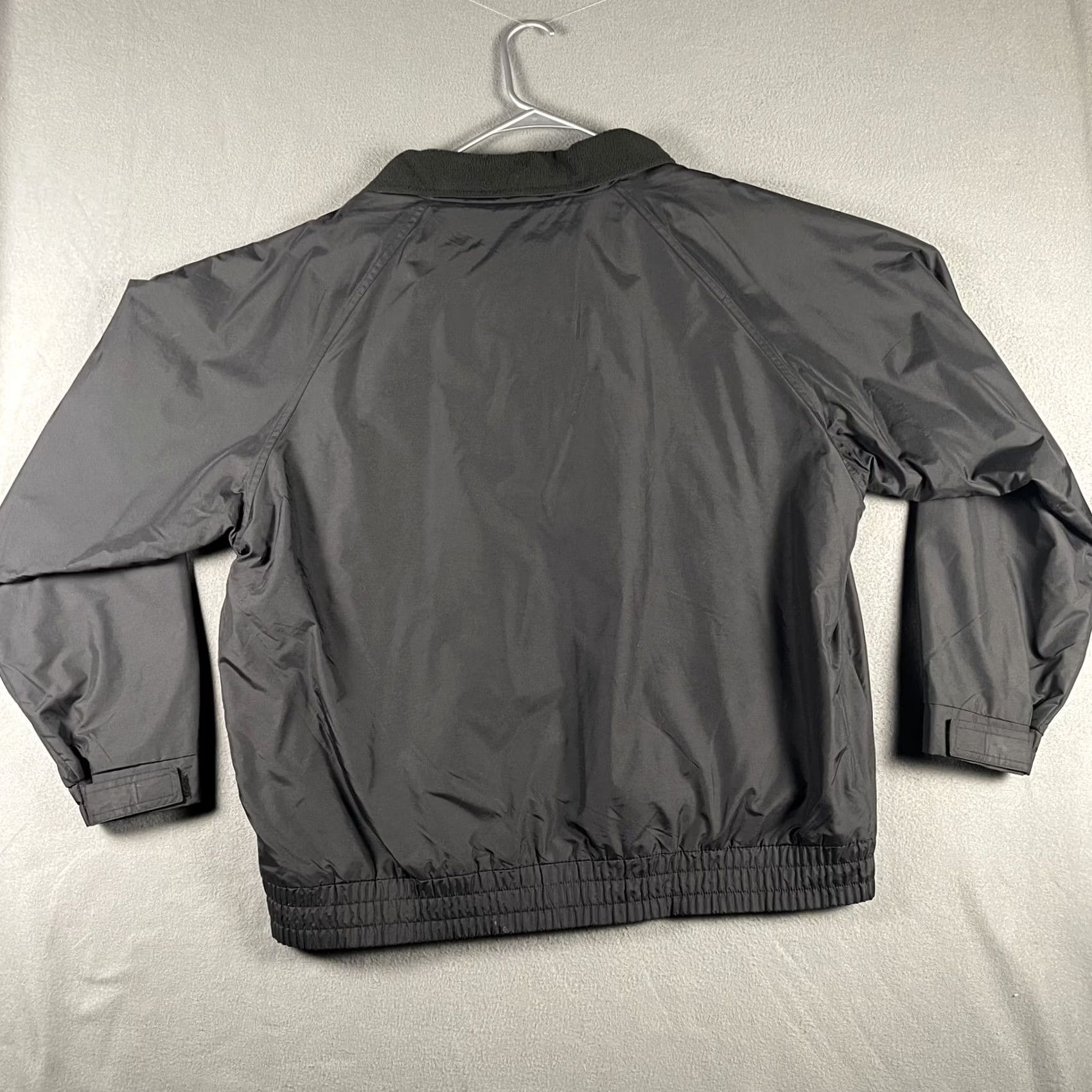 Port Authority Port Authority Jacket Mens 2XL Black Windbreaker Lined Pockets Full Zip Elastic Cuffs Logo Zipper Outdoor Workwear Size US XXL / EU 58 / 5 - 2 Thumbnail